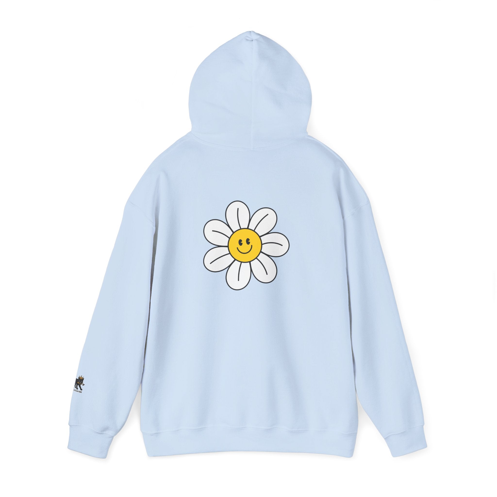 happy flower Hooded Sweatshirt, Comfortable Daily Wear