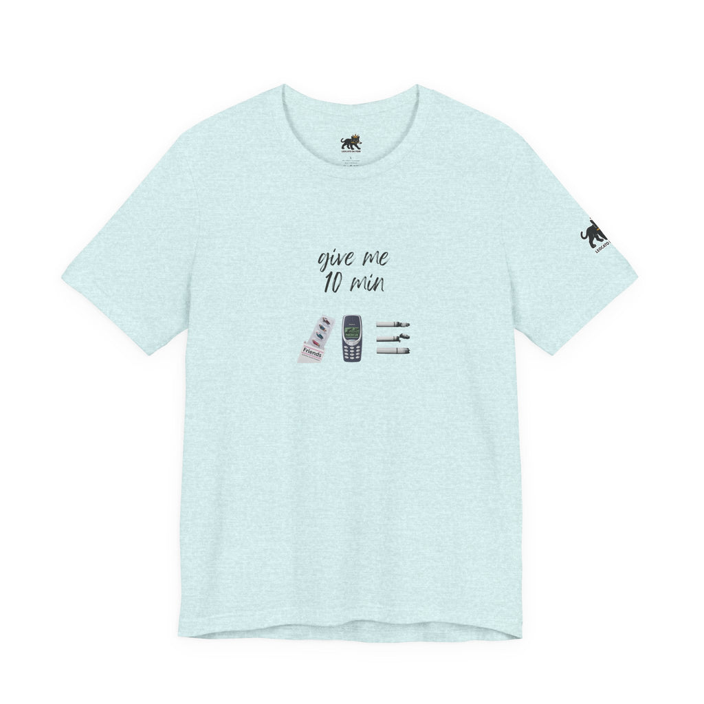 give me 10 min Graphic Tee, Casual Summer Shirt, Marine Life T-Shirt, Gift for Sea Lovers,  high quality