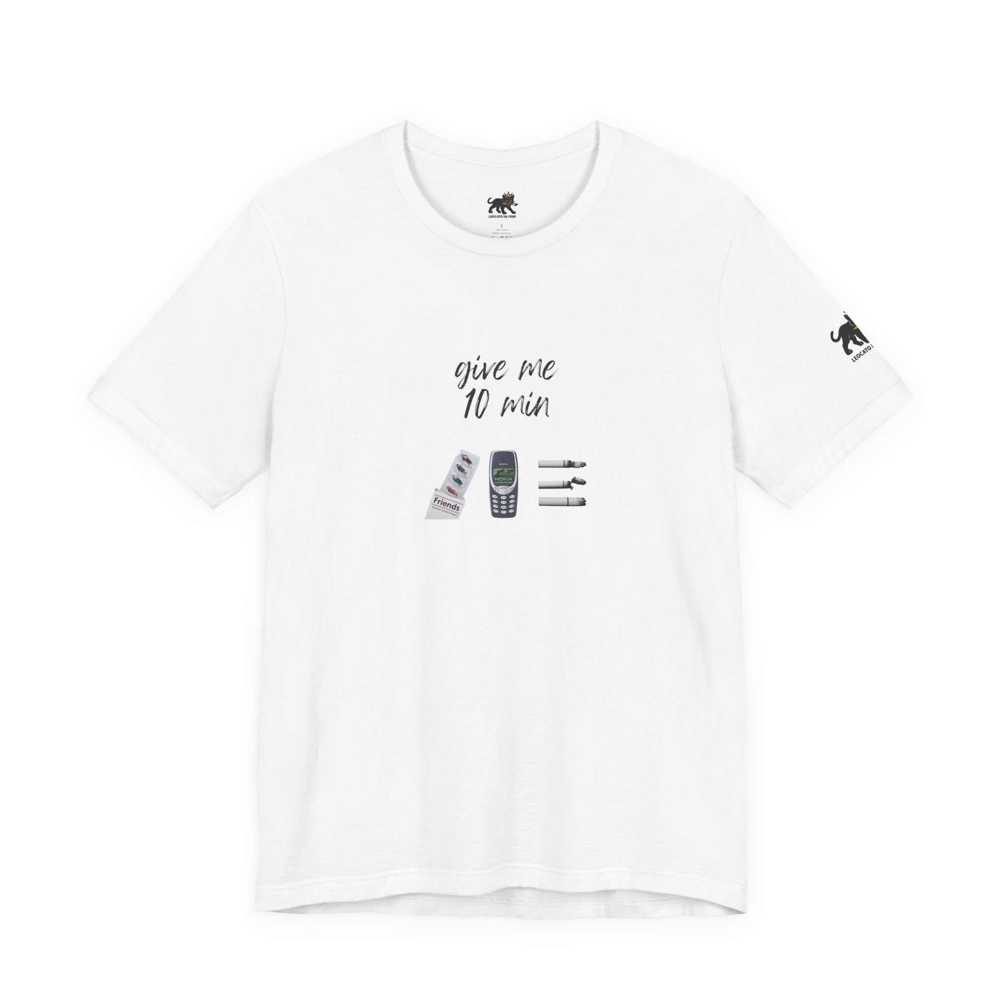 give me 10 min Graphic Tee, Casual Summer Shirt, Marine Life T-Shirt, Gift for Sea Lovers,  high quality