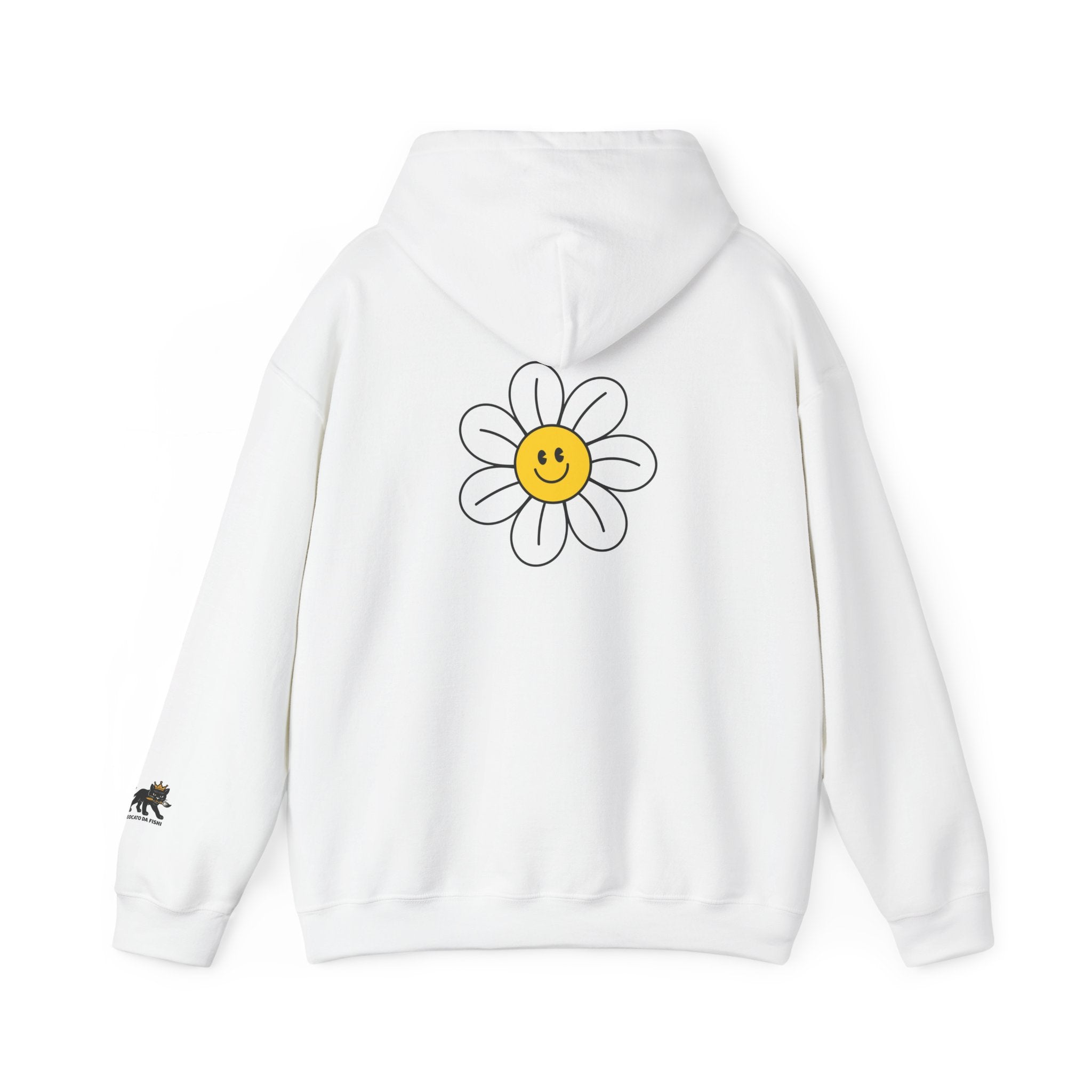 happy flower Hooded Sweatshirt, Comfortable Daily Wear