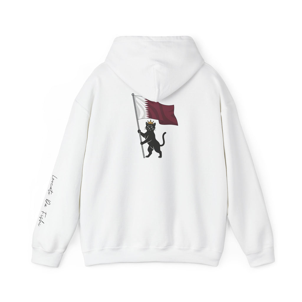 Qatar flag hoodie ,