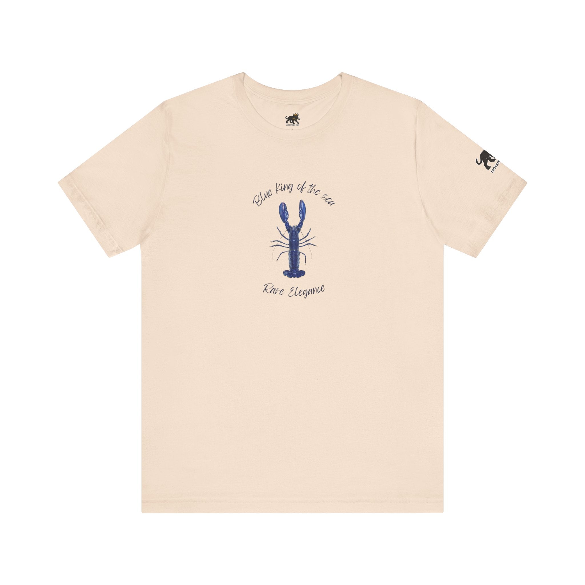 blue king of sea Lobster Graphic Tee, Casual Summer Shirt, Marine Life T-Shirt, Gift for Sea Lovers,  high quality