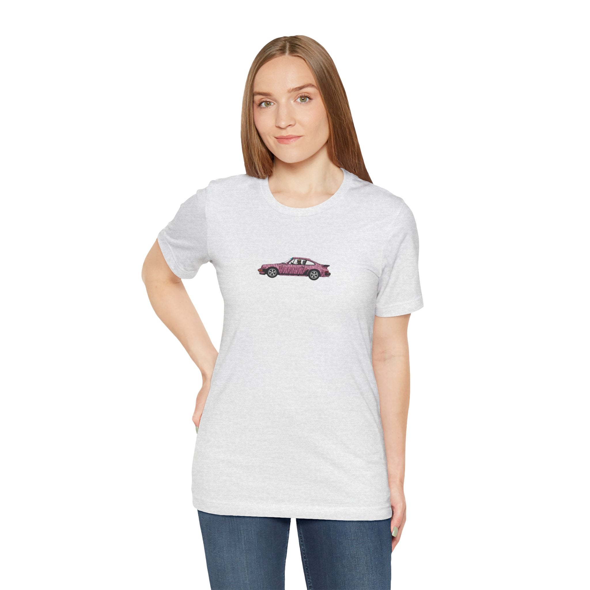 911 pink car unisex , high quality