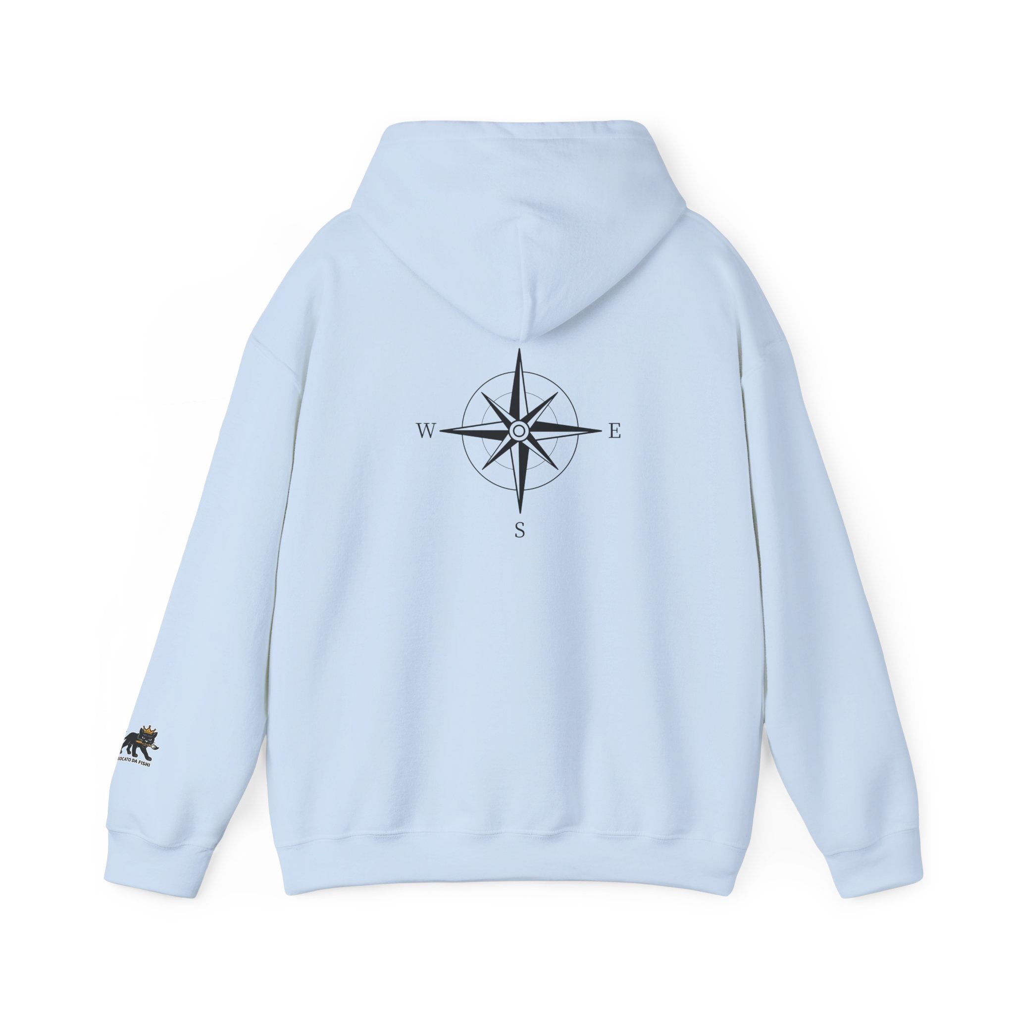 navigation  Hooded Sweatshirt, Unisex Casual Hoodie, Perfect Gift for Friends, Inspiring Apparel, Comfortable Daily Wear