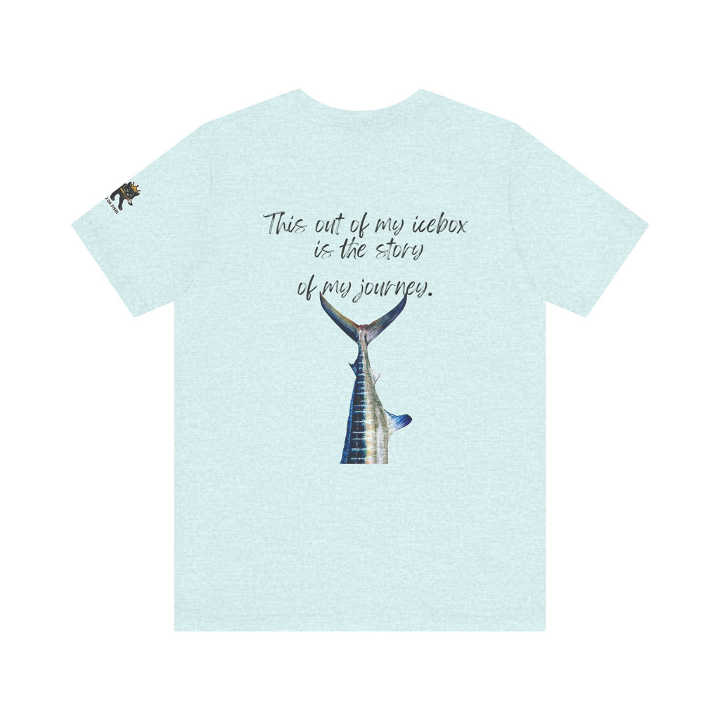 story of my journe  Graphic Tee, Casual Summer Shirt, Marine Life T-Shirt, Gift for Sea Lovers,  high quality