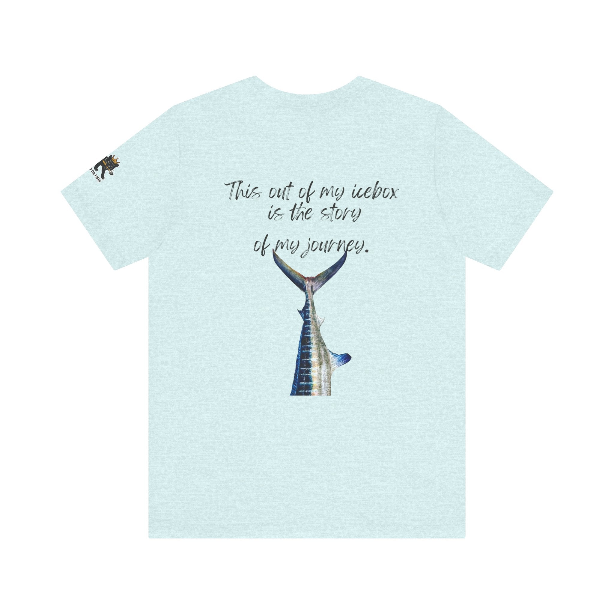 story of my journe  Graphic Tee, Casual Summer Shirt, Marine Life T-Shirt, Gift for Sea Lovers,  high quality