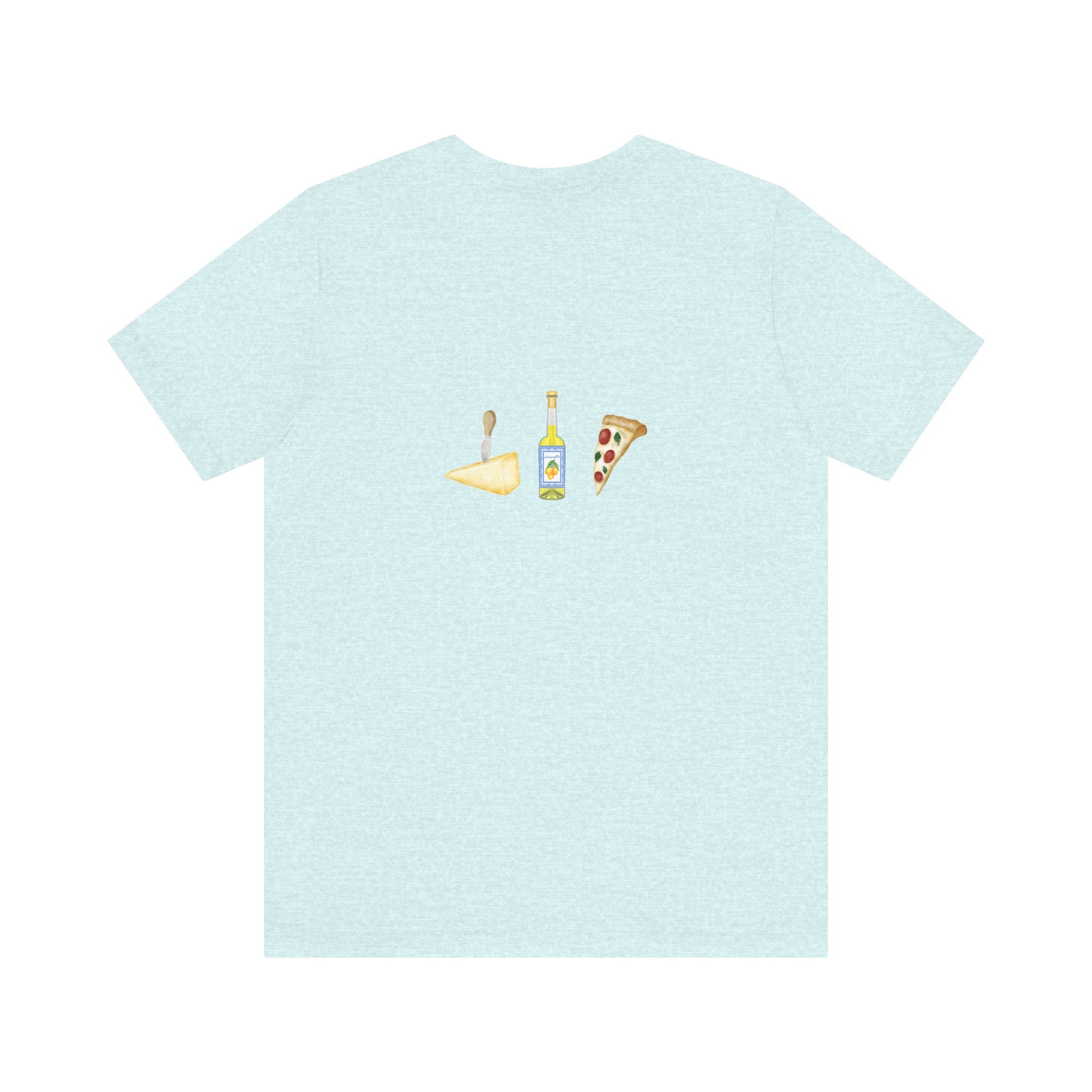 italian food Graphic Tee, Casual Summer Shirt, Marine Life T-Shirt, Gift for Sea Lovers,  high quality