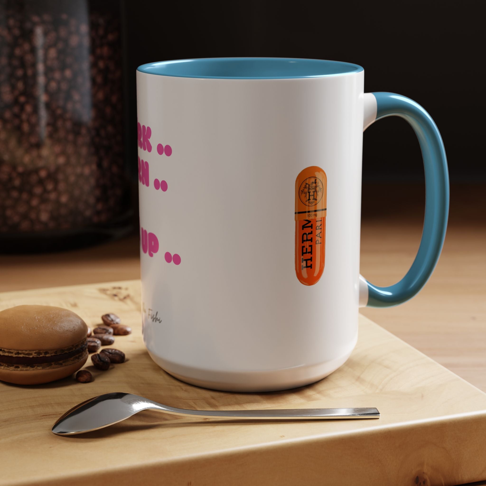 work earn dos up  Coffee Mug (11, 15oz)