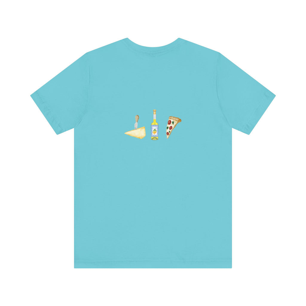 italian food Graphic Tee, Casual Summer Shirt, Marine Life T-Shirt, Gift for Sea Lovers,  high quality
