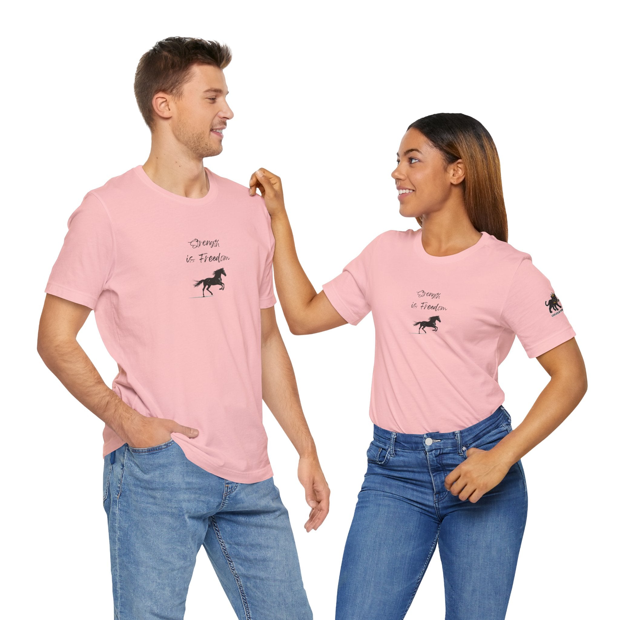 strength is freedom Graphic Tee, Casual Summer Shirt, Marine Life T-Shirt, Gift for Sea Lovers,  high quality