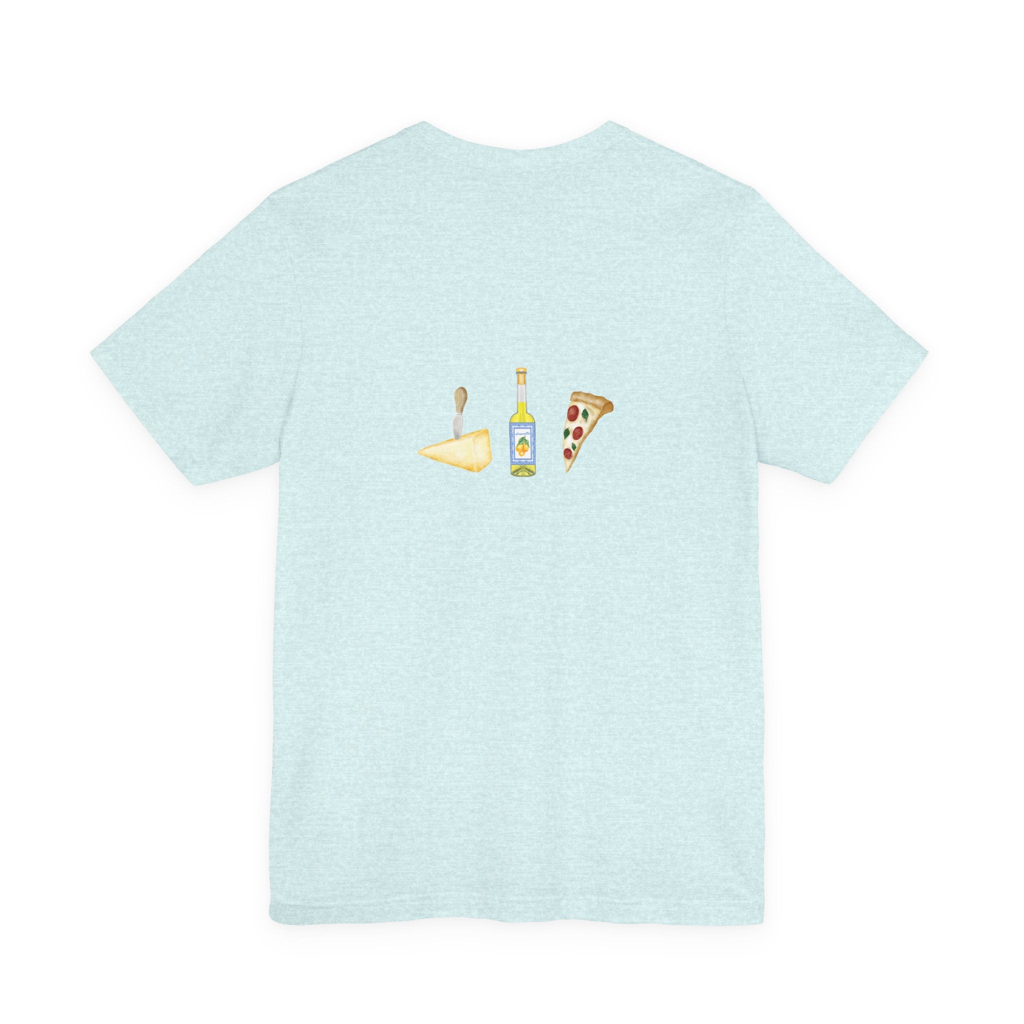 italian food Graphic Tee, Casual Summer Shirt, Marine Life T-Shirt, Gift for Sea Lovers,  high quality