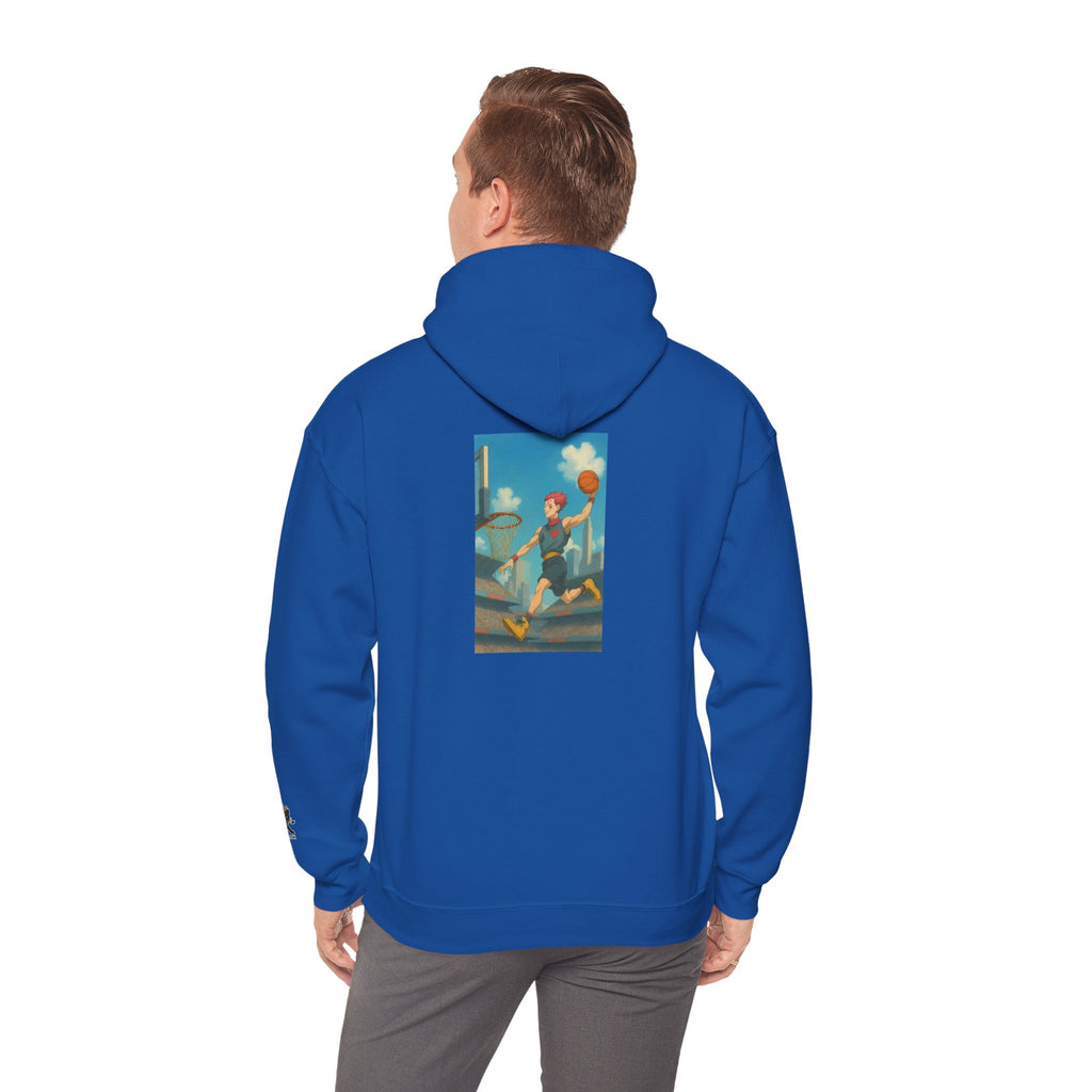 Hisoka basketball Unisex Heavy Blend™ Hooded Sweatshirt