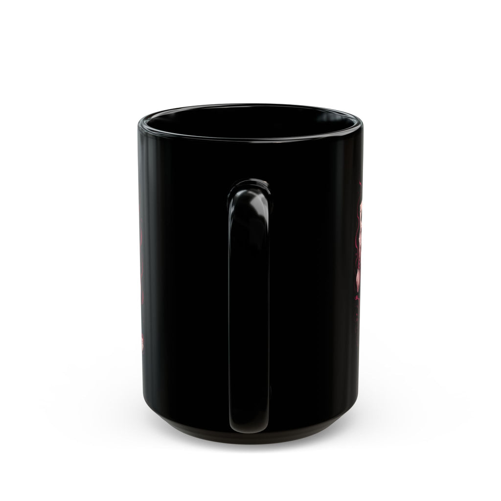 hisoka Black Mug, Anime Coffee Cup, Gift for Gamers, Collectible Mug, Unique Ceramic Drinkware