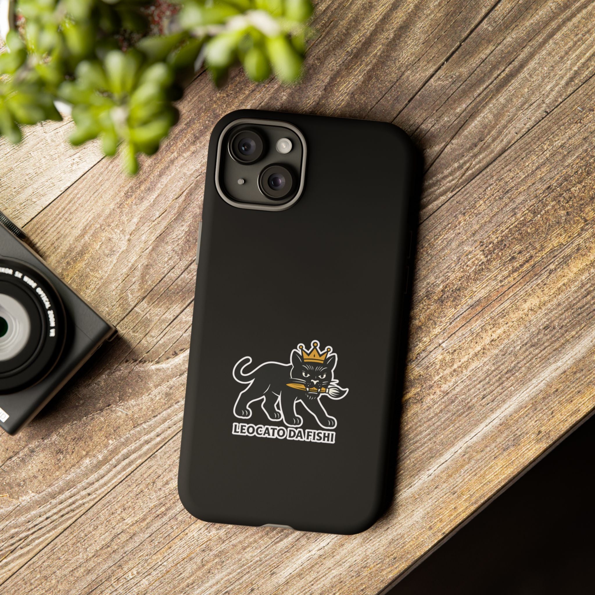 Tough Cases Phone Case, Unique Cat Design, Perfect for Animal Lovers, Gift for Birthdays, Fun Accessory for Everyday Use