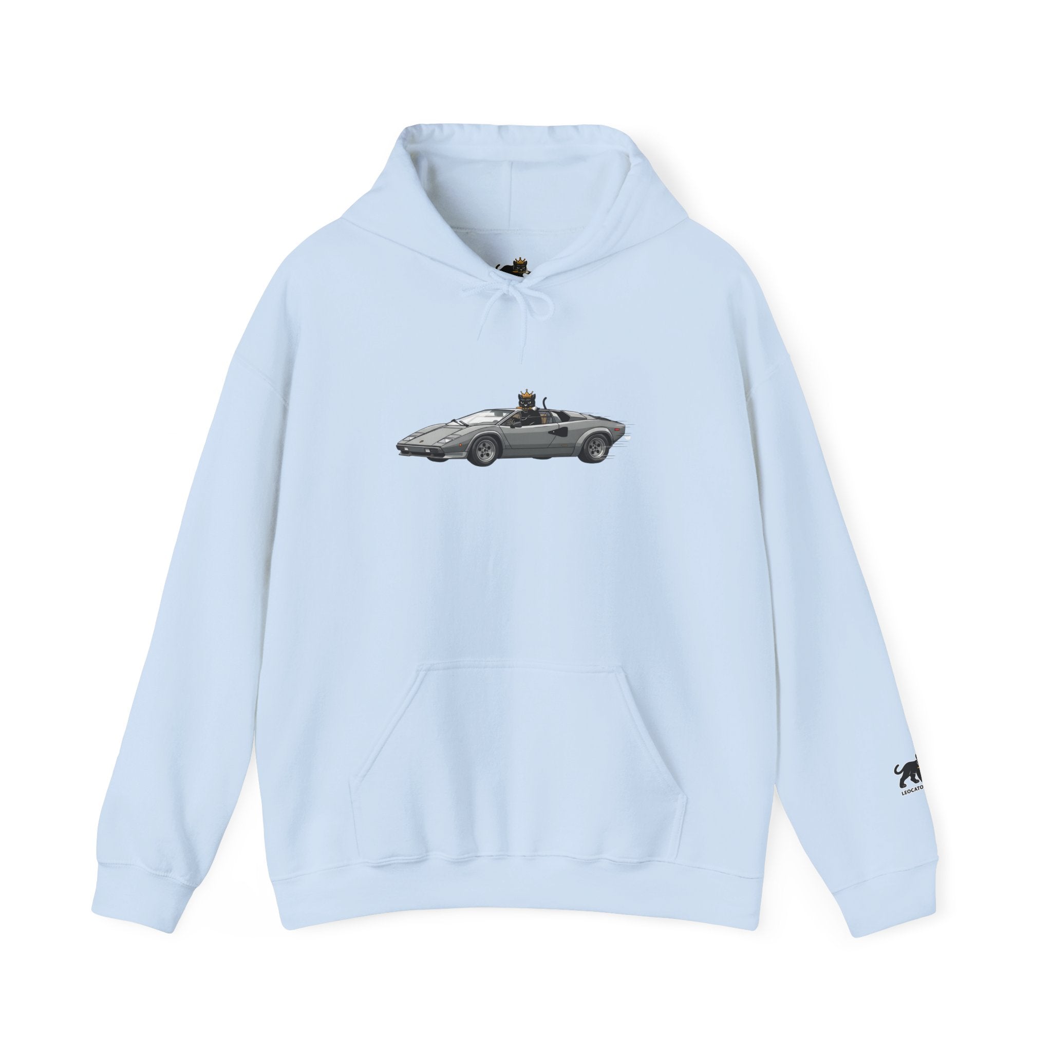 Lamborghini Countach Turbo Hooded Sweatshirt,