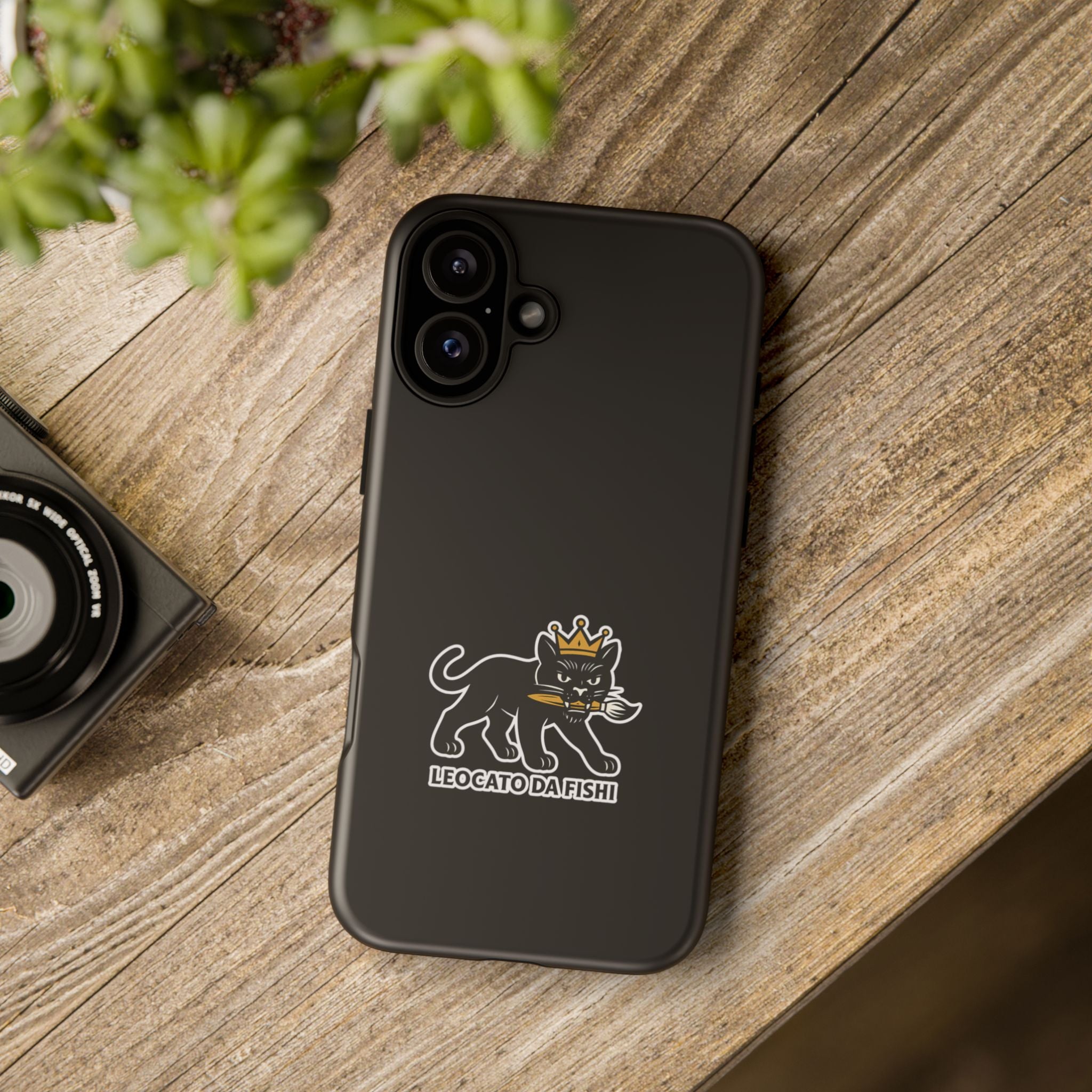 Tough Cases Phone Case, Unique Cat Design, Perfect for Animal Lovers, Gift for Birthdays, Fun Accessory for Everyday Use