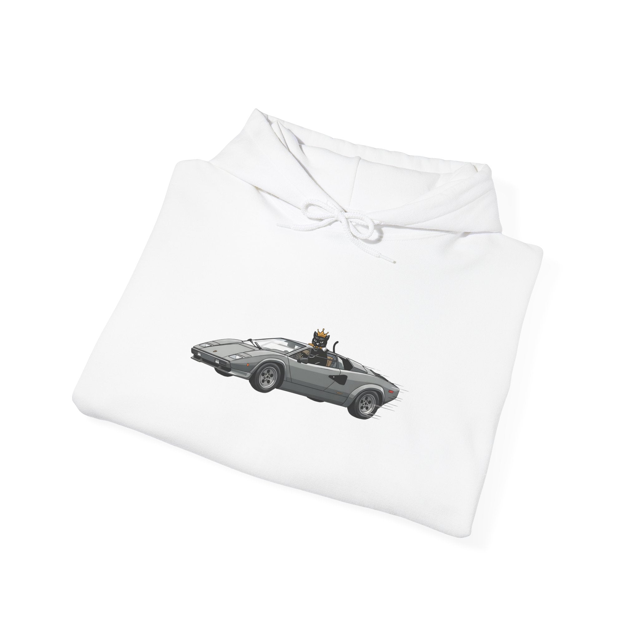 Lamborghini Countach Turbo Hooded Sweatshirt,