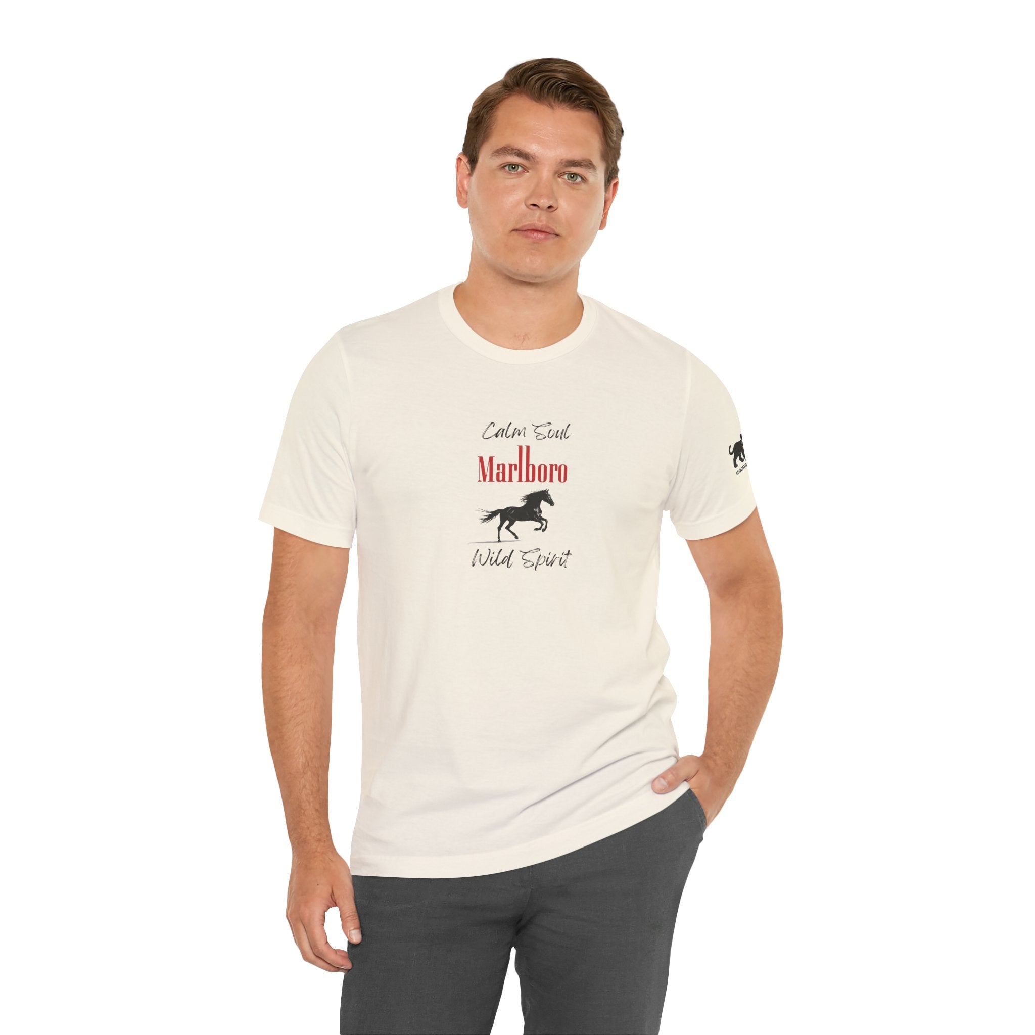 calm soul wild spirit Graphic Tee, Casual Summer Shirt, Marine Life T-Shirt, Gift for Sea Lovers,  high quality