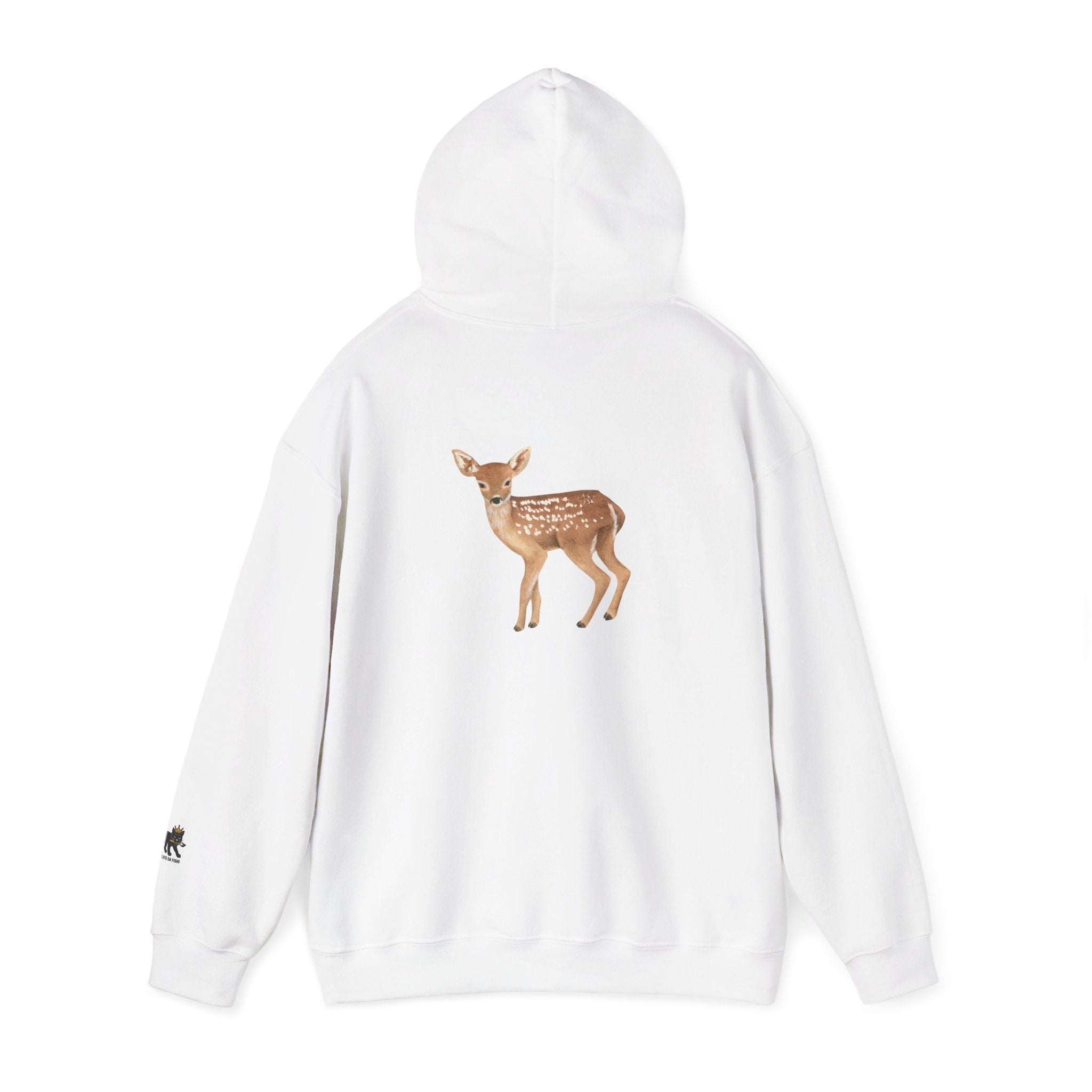deer Hooded Sweatshirt, Unisex Casual Hoodie, Perfect Gift for Friends, Inspiring Apparel, Comfortable Daily Wear