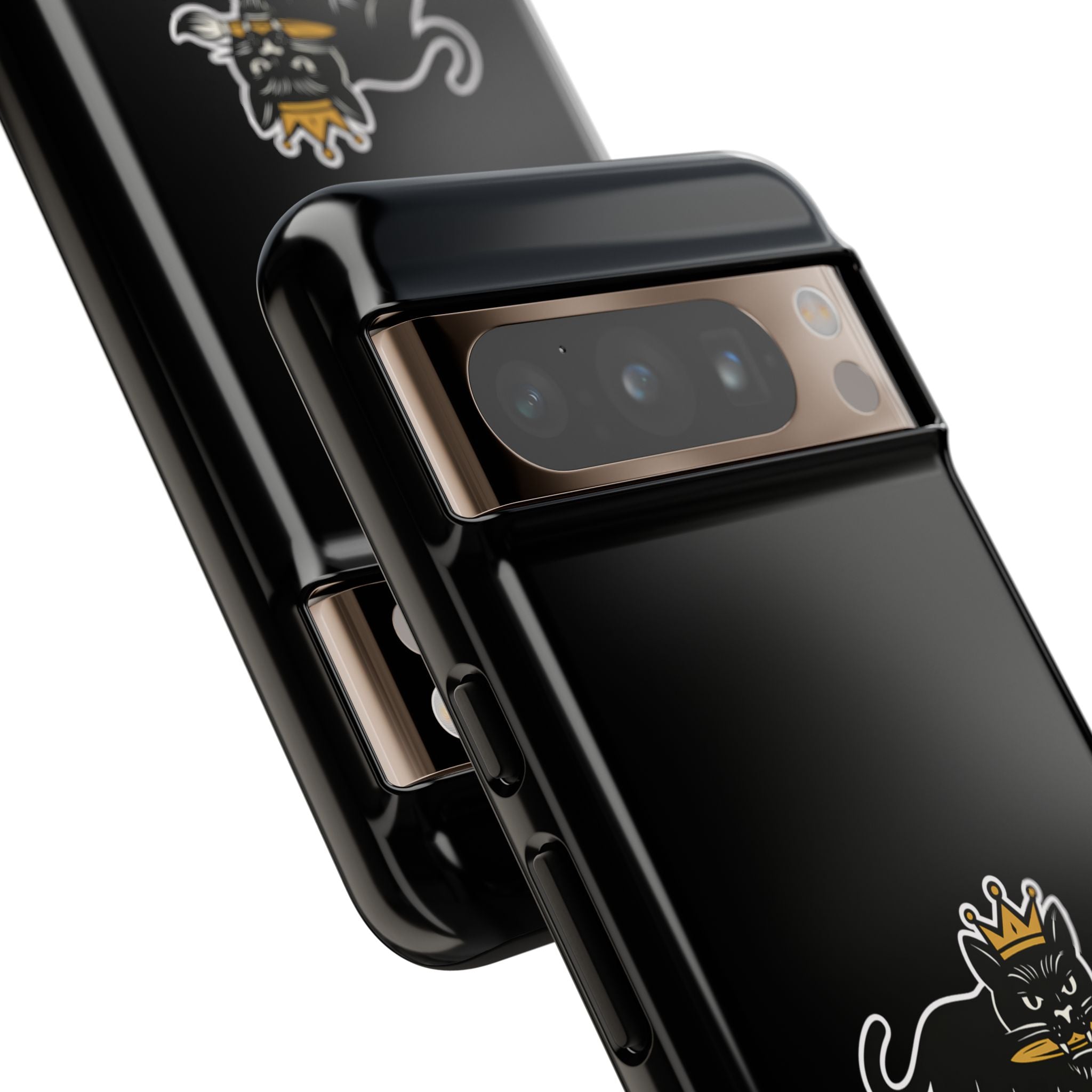 Tough Cases Phone Case, Unique Cat Design, Perfect for Animal Lovers, Gift for Birthdays, Fun Accessory for Everyday Use