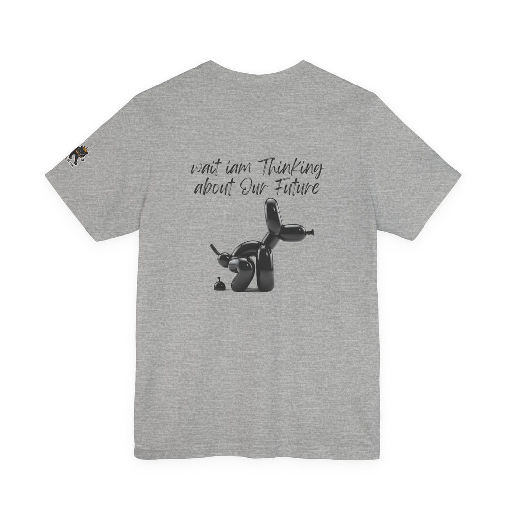 wait iam thinking about our future Graphic Tee, Casual Summer Shirt, Marine Life T-Shirt, Gift for Sea Lovers,  high quality
