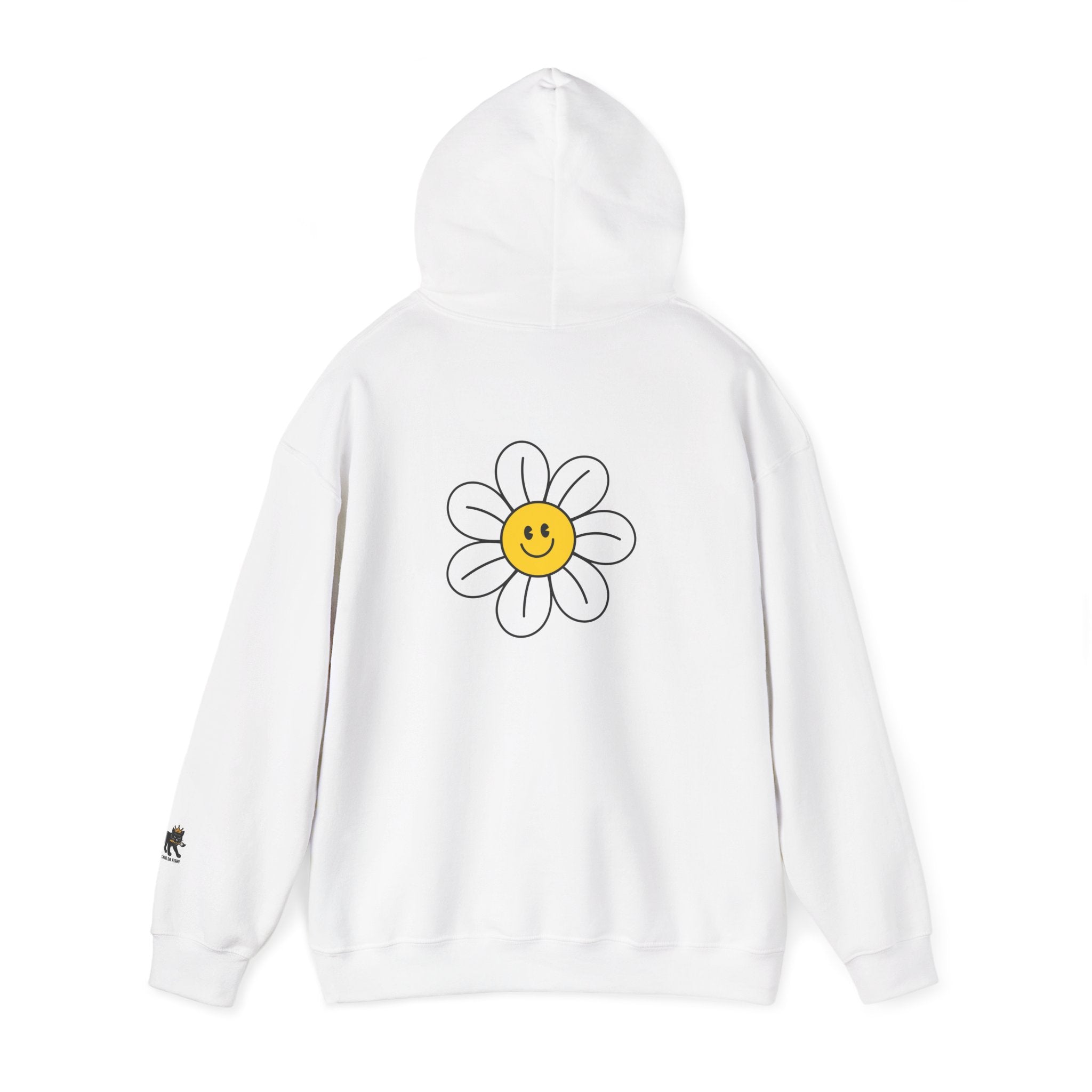 happy flower Hooded Sweatshirt, Comfortable Daily Wear