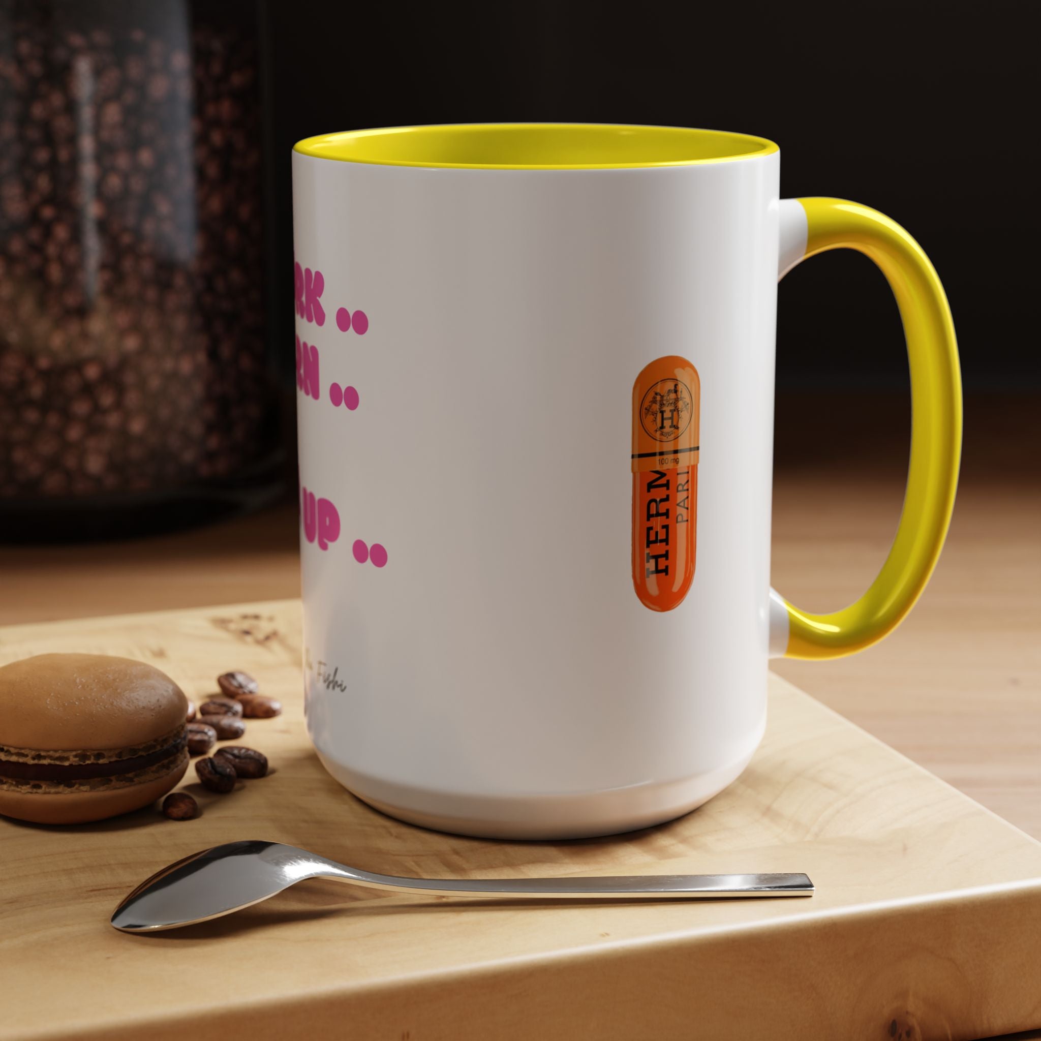 work earn dos up  Coffee Mug (11, 15oz)