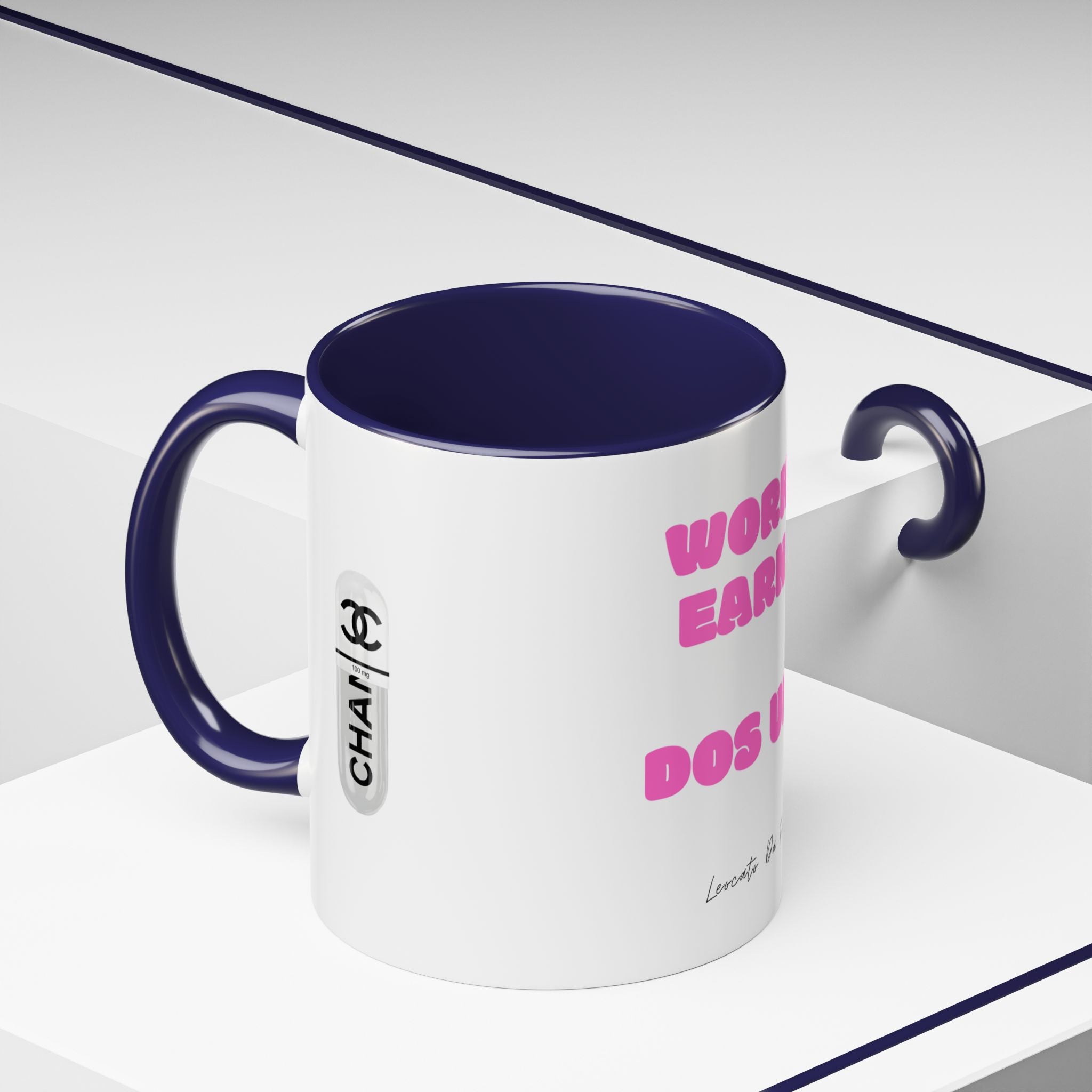 work earn dos up  Coffee Mug (11, 15oz)