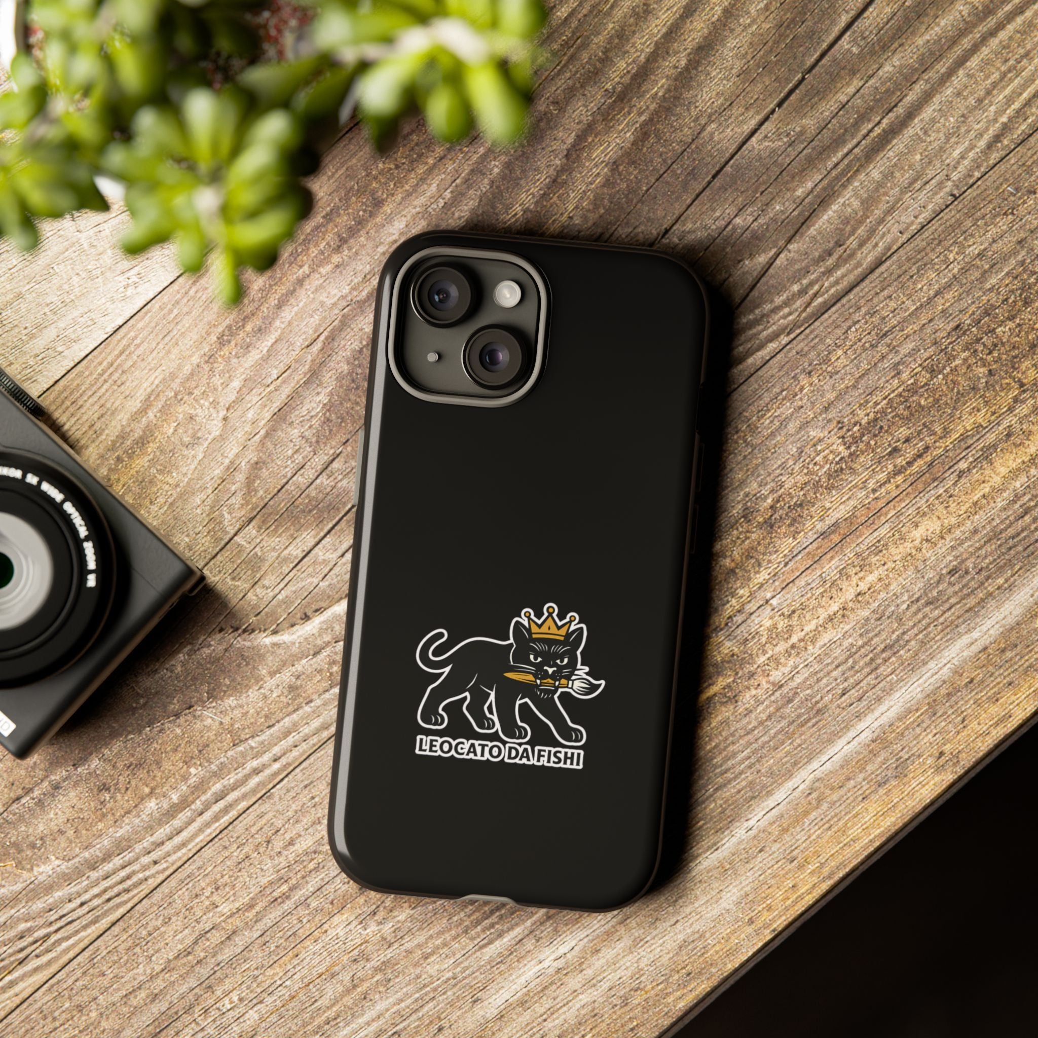Tough Cases Phone Case, Unique Cat Design, Perfect for Animal Lovers, Gift for Birthdays, Fun Accessory for Everyday Use