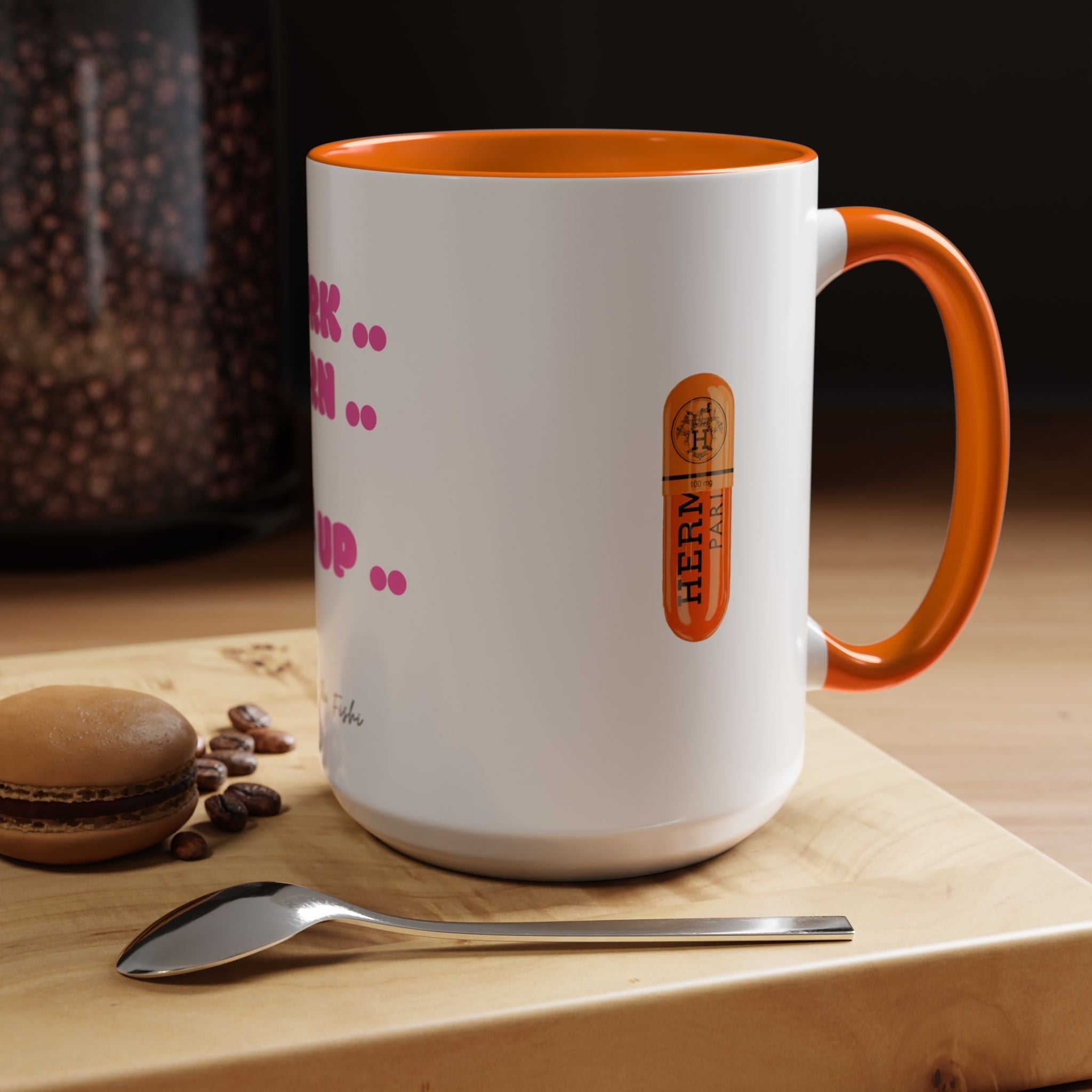 work earn dos up  Coffee Mug (11, 15oz)