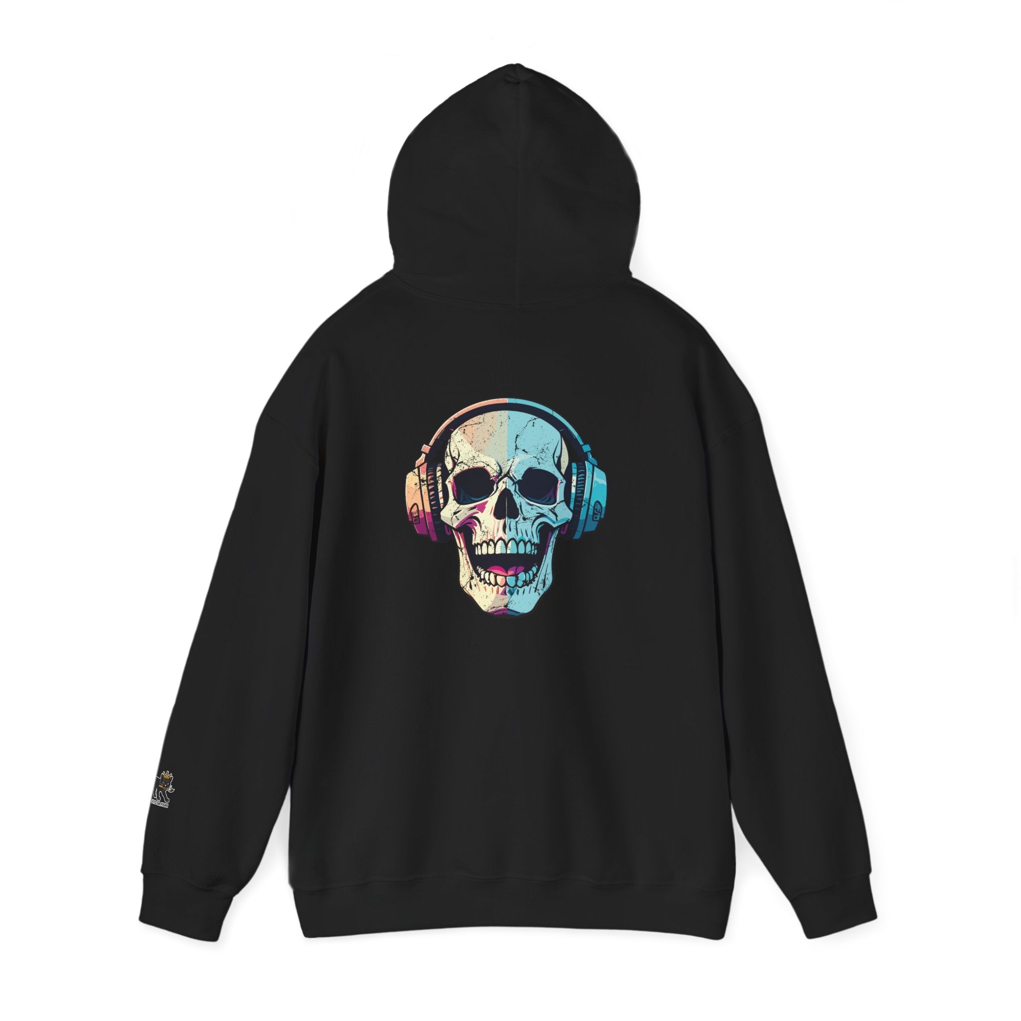 skull music Hooded Sweatshirt