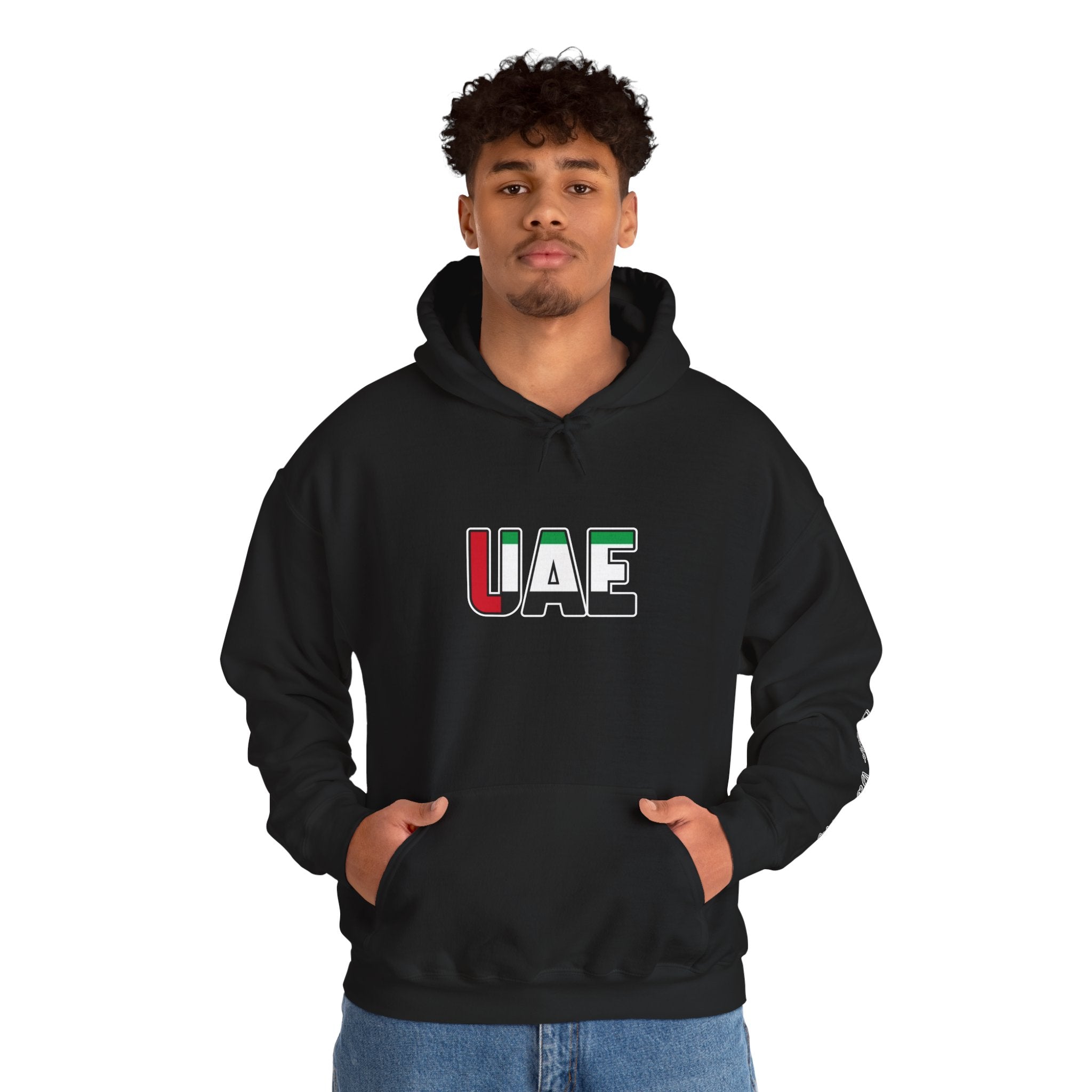 UAE  flag hoodie ,