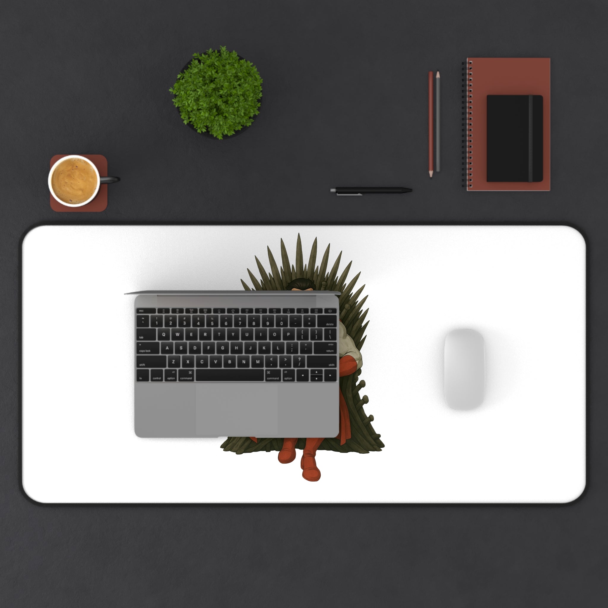 Omni man Desk Mat | Gaming Accessory, Anime Decor, Home Office, Cute Gifts for Fans, Functional Art, Pain Design