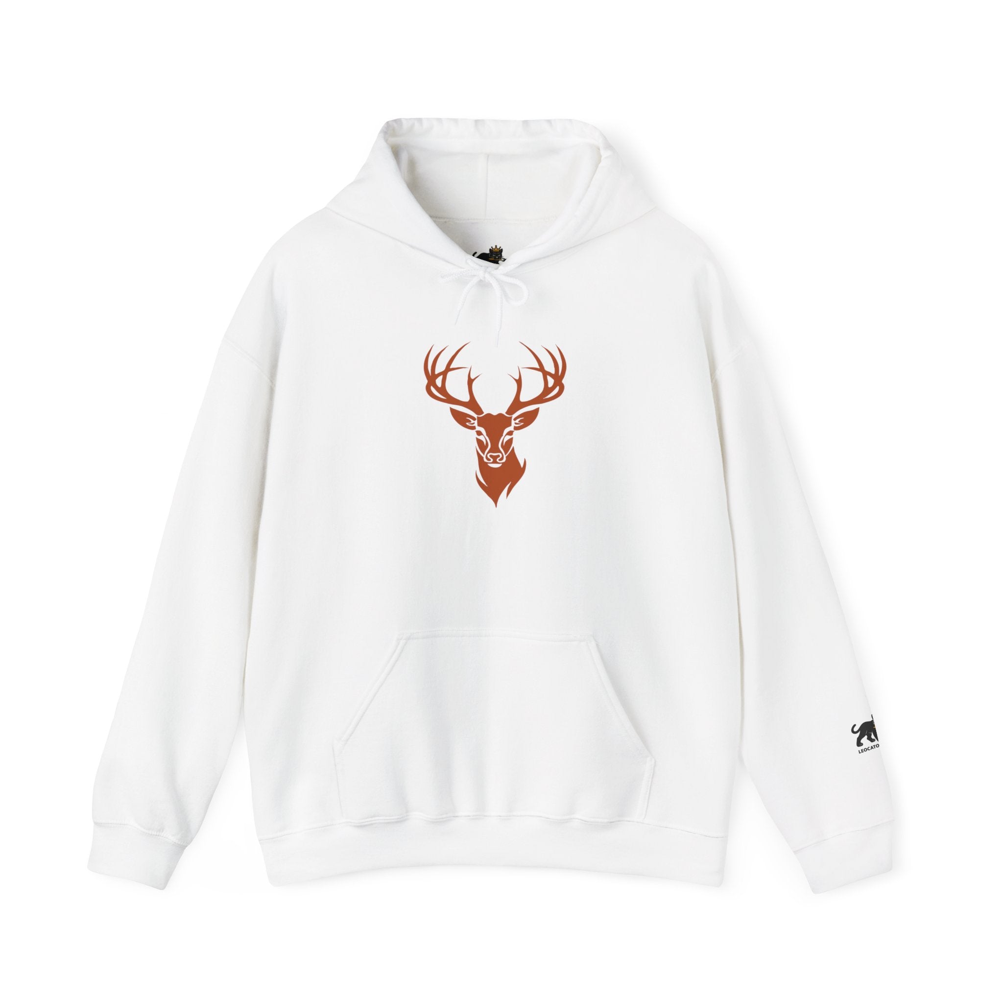deer head Hooded Sweatshirt, Unisex Casual Hoodie