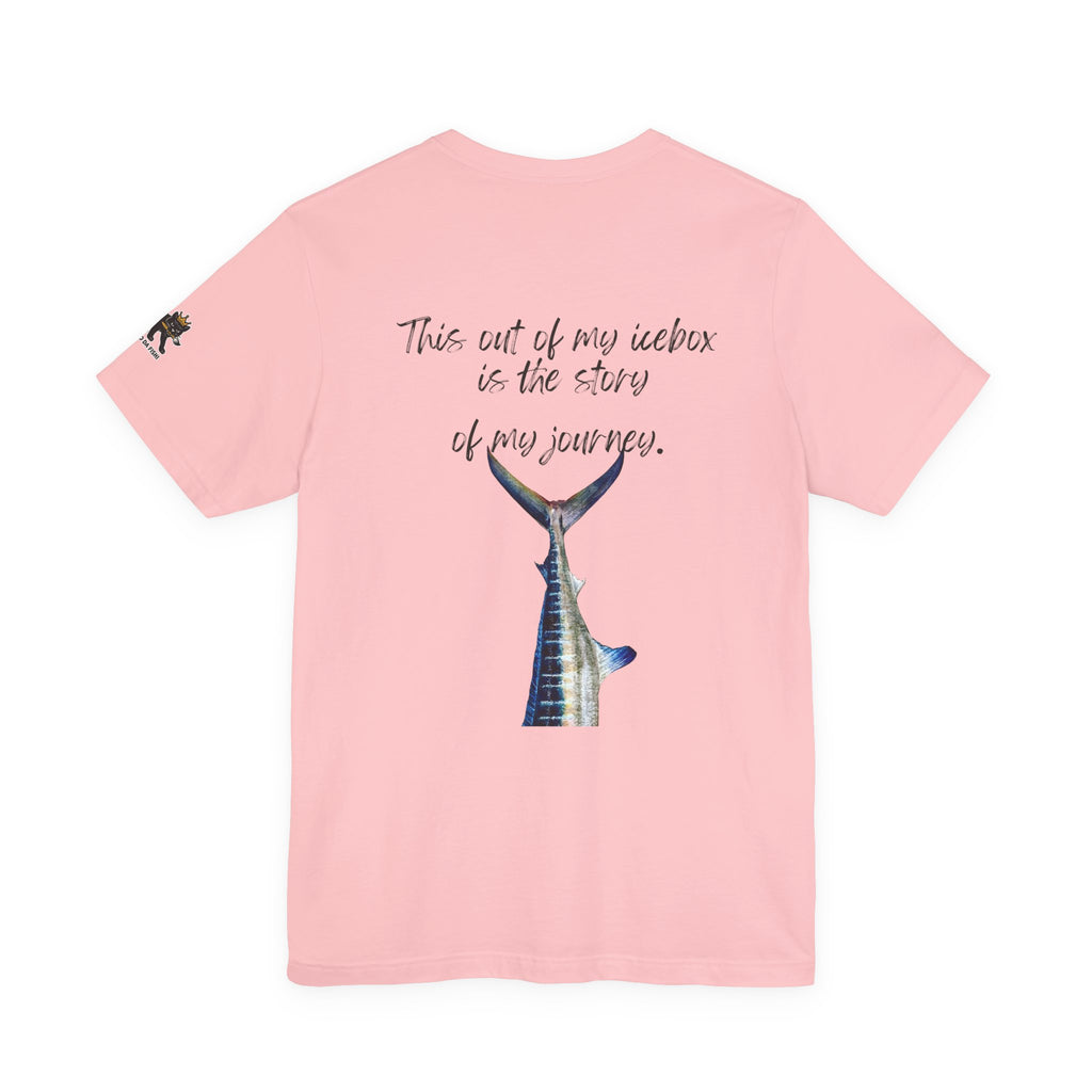 story of my journe  Graphic Tee, Casual Summer Shirt, Marine Life T-Shirt, Gift for Sea Lovers,  high quality