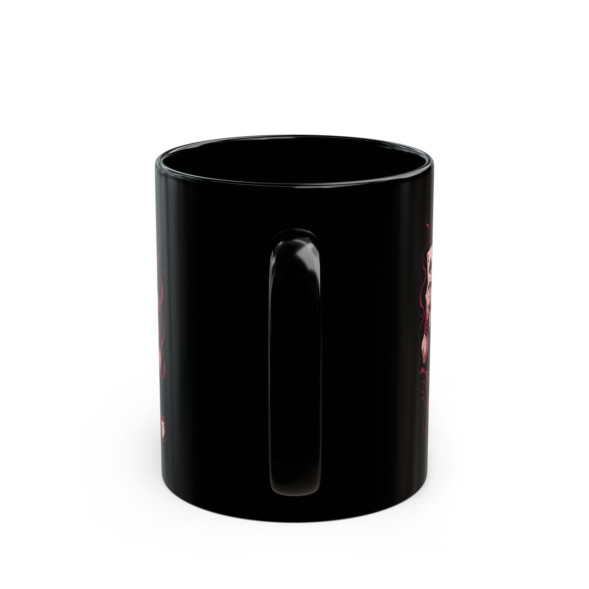 hisoka Black Mug, Anime Coffee Cup, Gift for Gamers, Collectible Mug, Unique Ceramic Drinkware