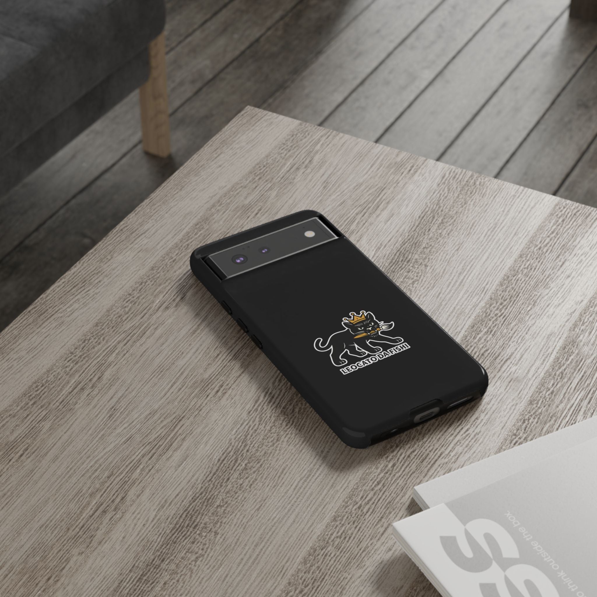 Tough Cases Phone Case, Unique Cat Design, Perfect for Animal Lovers, Gift for Birthdays, Fun Accessory for Everyday Use