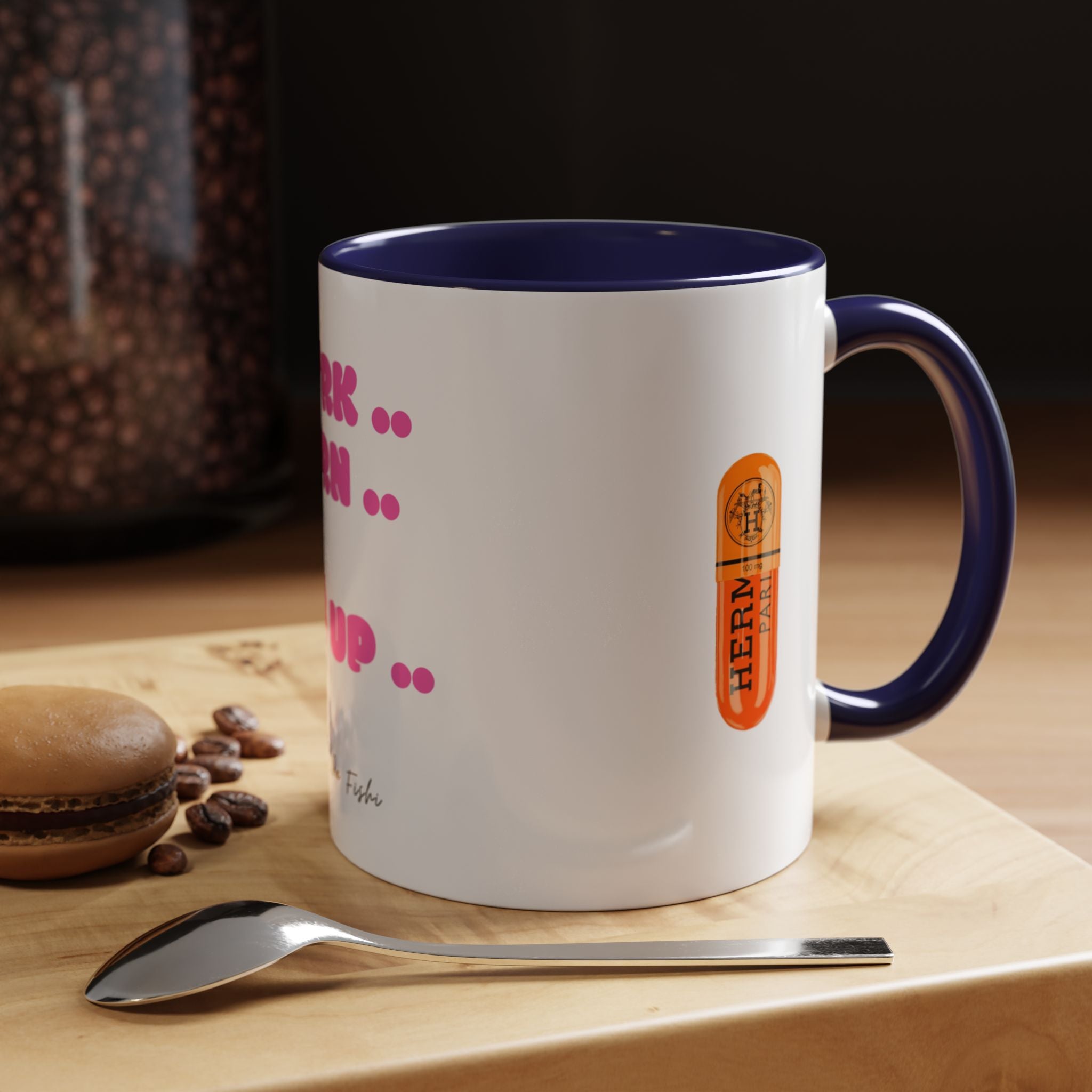 work earn dos up  Coffee Mug (11, 15oz)