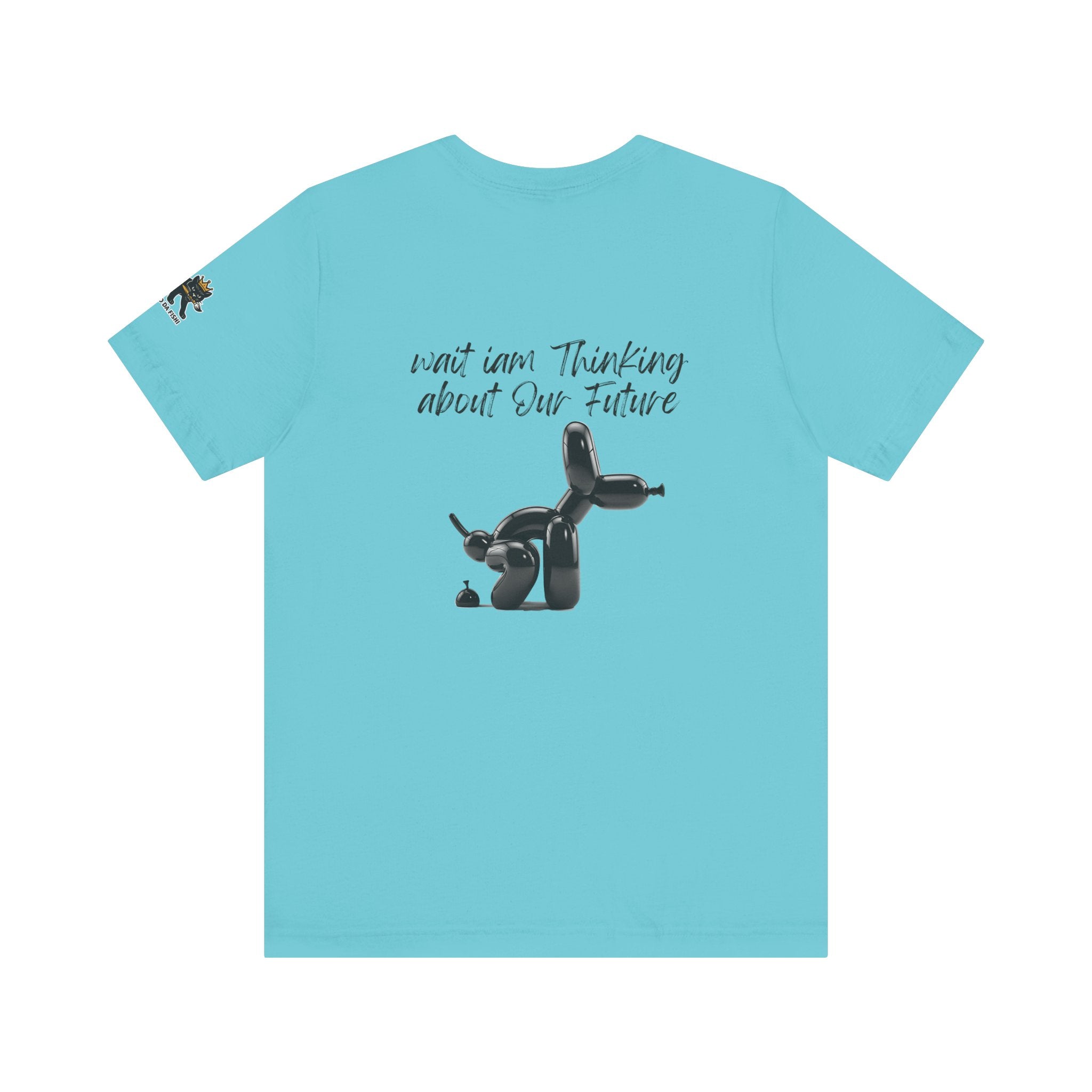 wait iam thinking about our future Graphic Tee, Casual Summer Shirt, Marine Life T-Shirt, Gift for Sea Lovers,  high quality