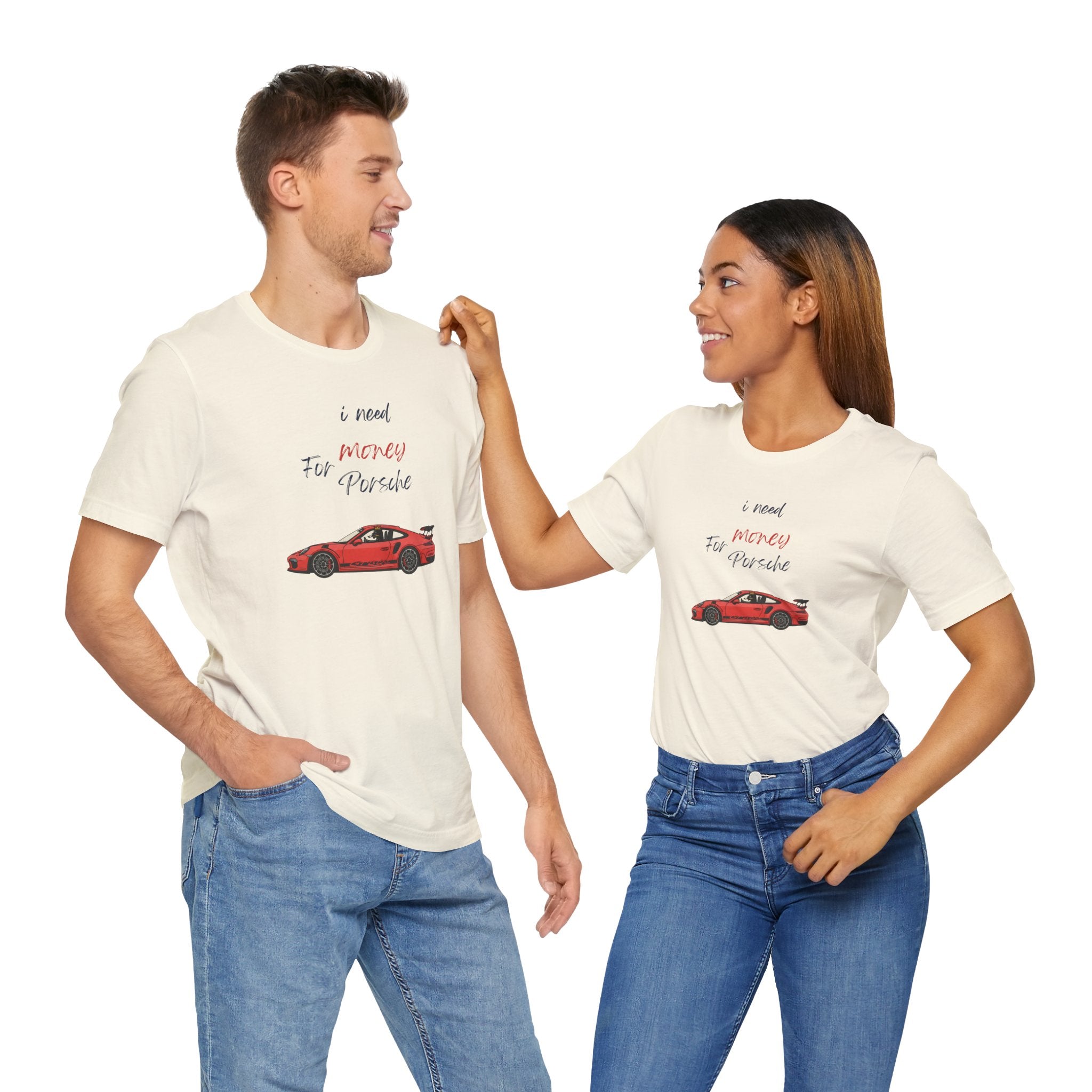 need money for porsche Graphic Tee, Casual Summer Shirt, Marine Life T-Shirt, Gift for Sea Lovers,  high quality