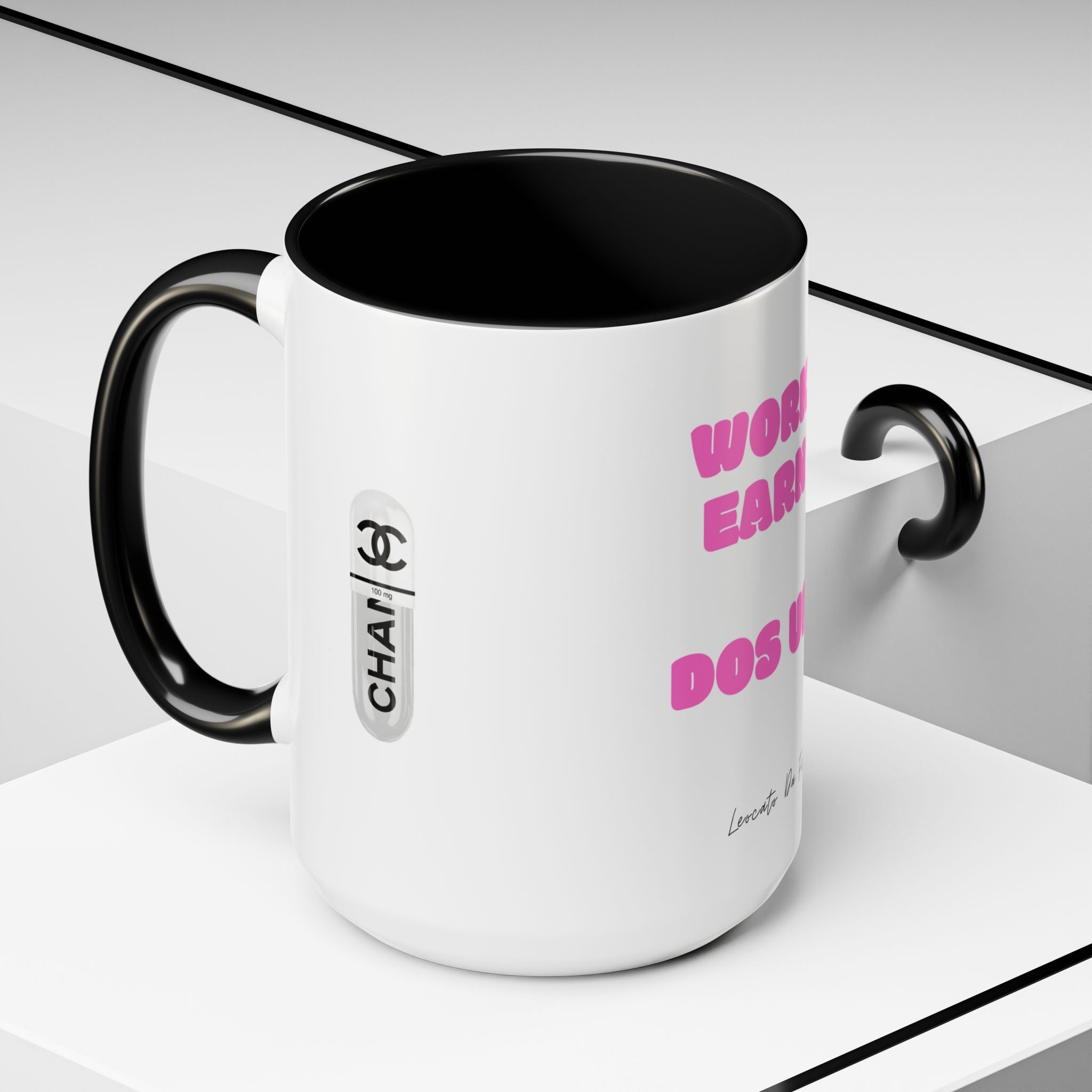 work earn dos up  Coffee Mug (11, 15oz)