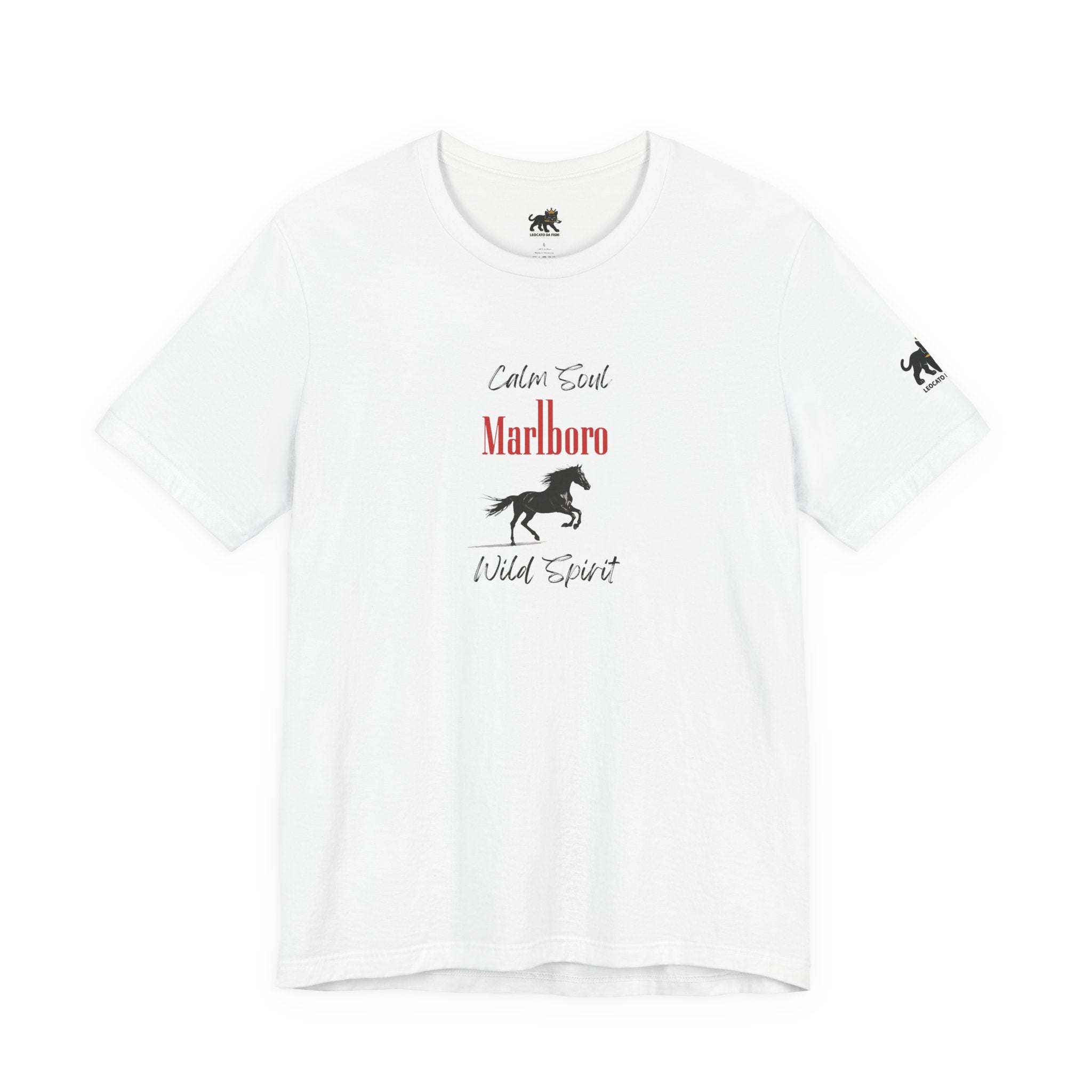 calm soul wild spirit Graphic Tee, Casual Summer Shirt, Marine Life T-Shirt, Gift for Sea Lovers,  high quality