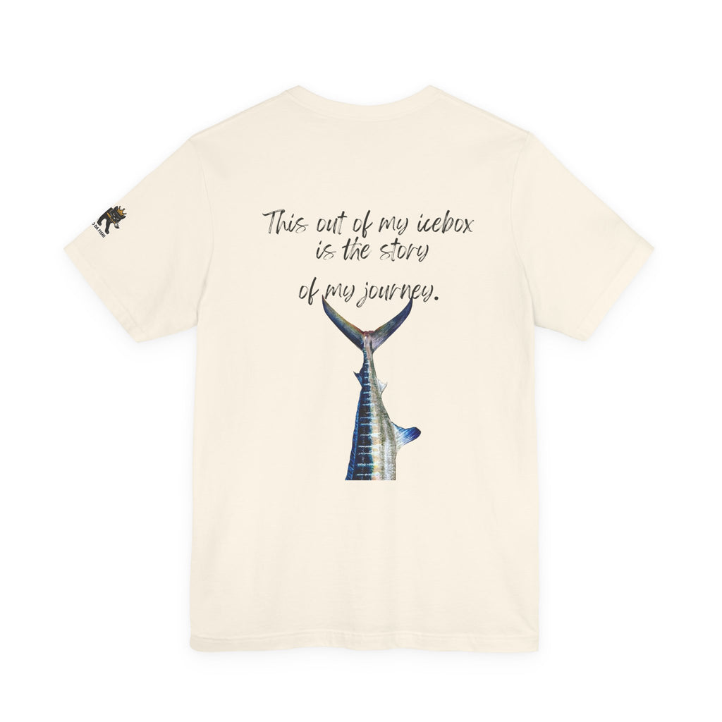 story of my journe  Graphic Tee, Casual Summer Shirt, Marine Life T-Shirt, Gift for Sea Lovers,  high quality