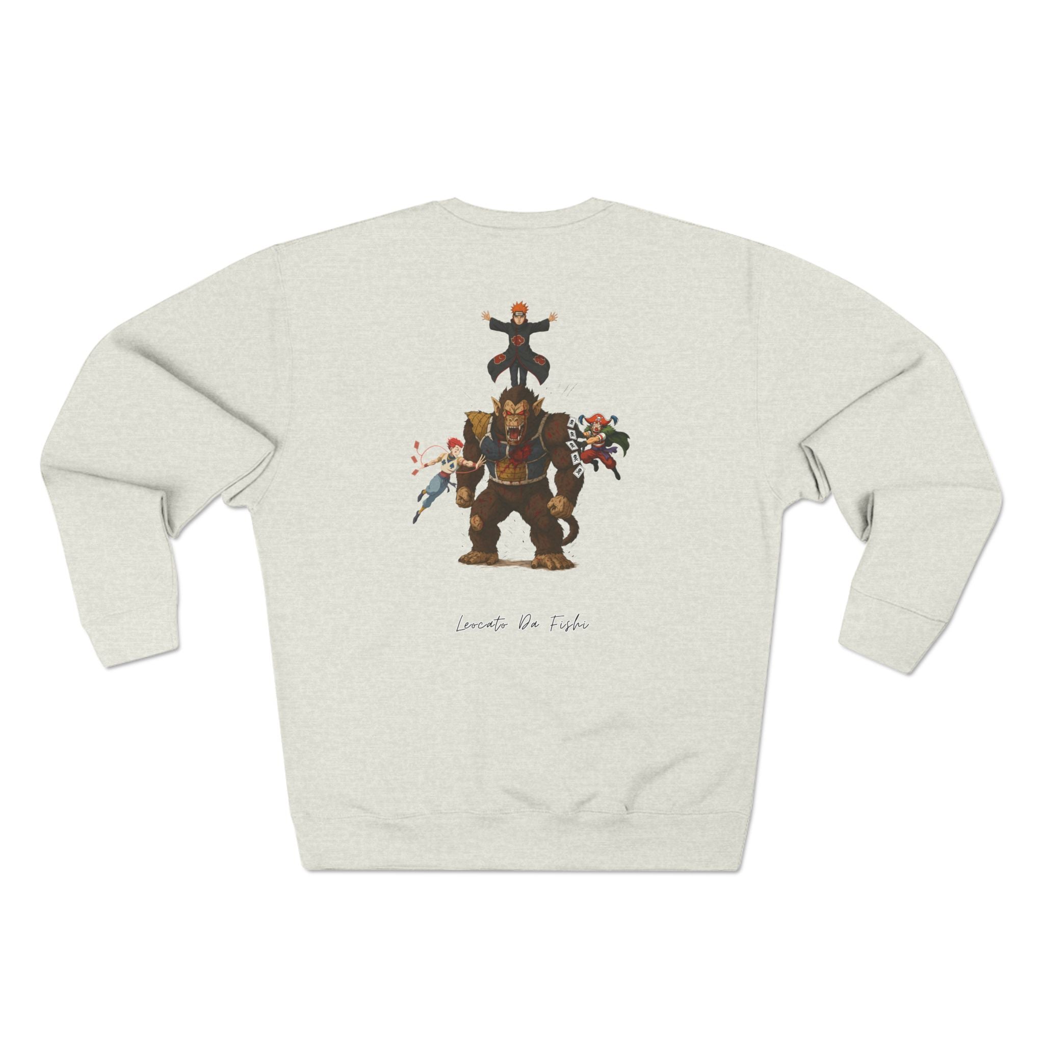 big fight Unisex Cartoon Sweatshirt with Fun Character Design, Graphic Sweatshirt for Fans, Cozy Gift for Birthdays, Casual Wear, Unique Apparel