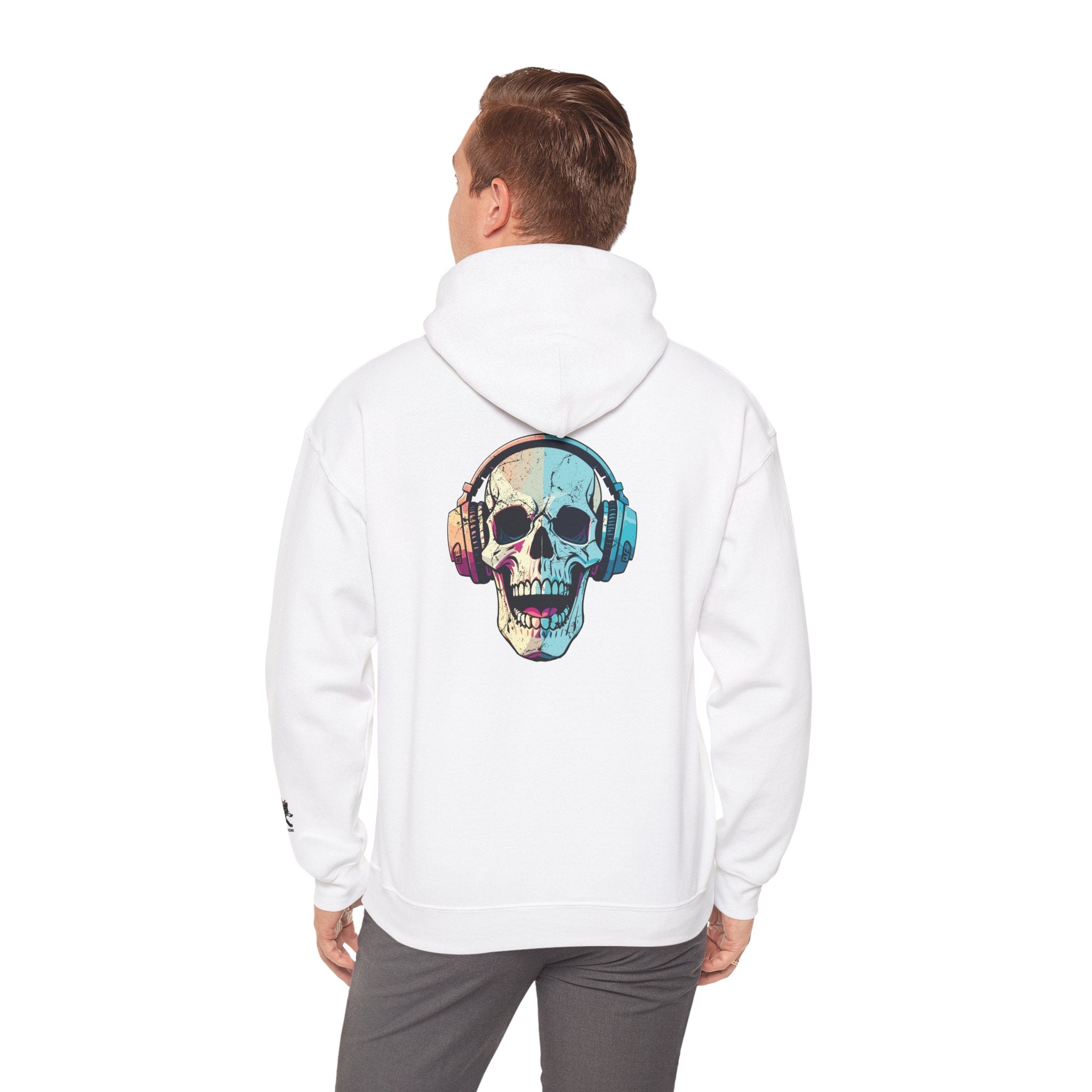 skull music Hooded Sweatshirt