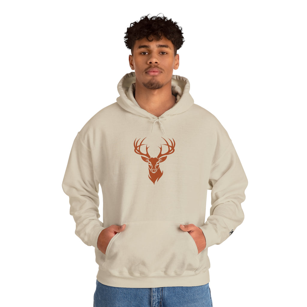 deer head Hooded Sweatshirt, Unisex Casual Hoodie