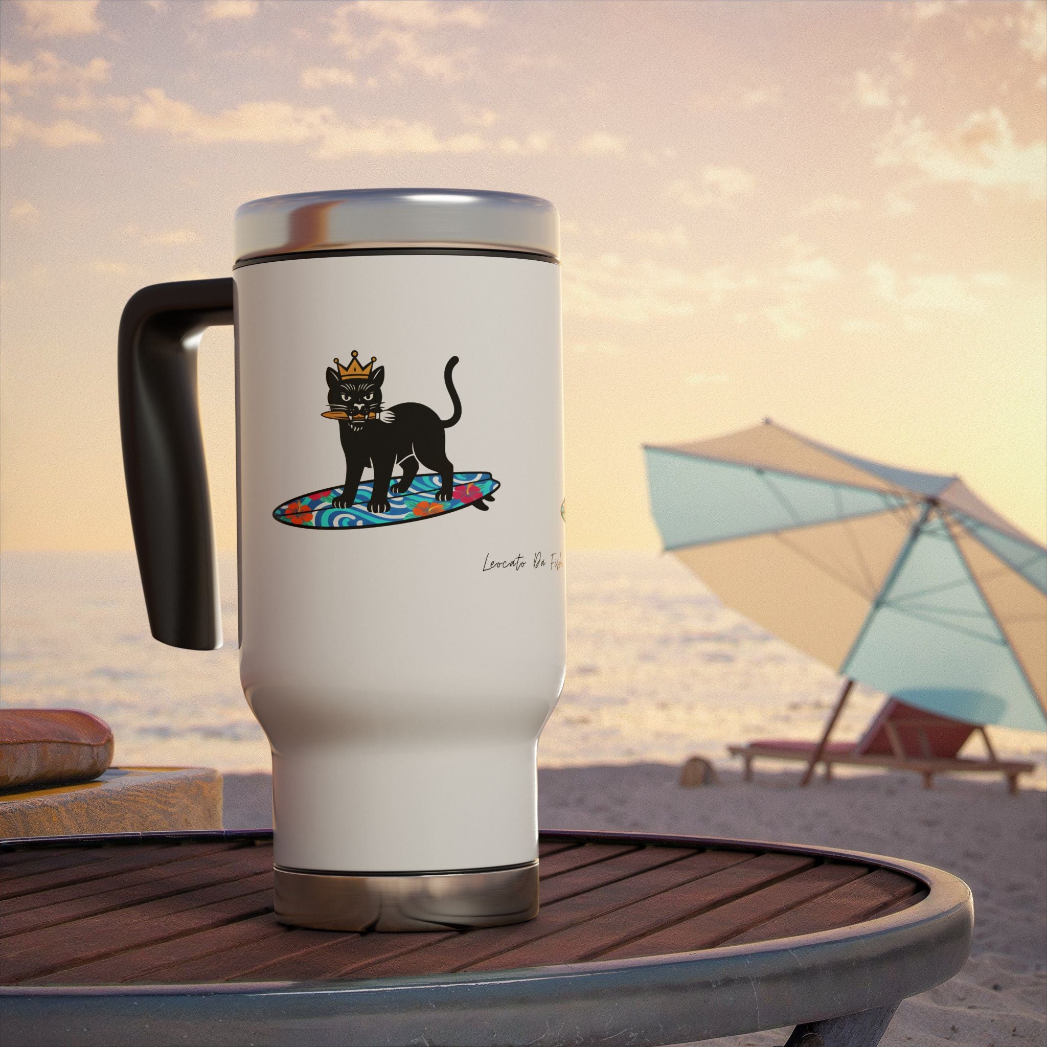 leocato da fishi surf  Travel Mug, Madara, Itachi, Stainless Steel Mug, Gifts for Anime Fans, Coffee Lovers, Travel Accessories