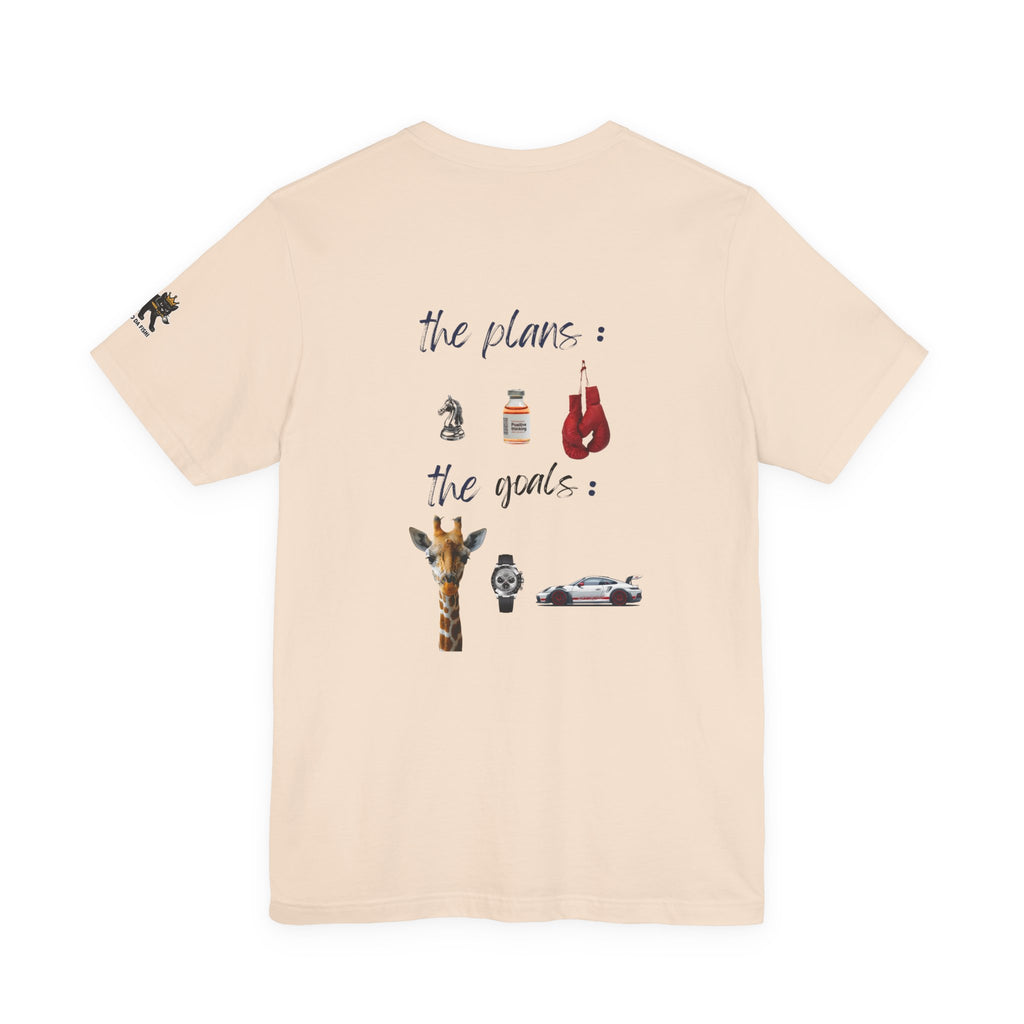 the plans ? the goals ?  Graphic Tee, Casual Summer Shirt, Marine Life T-Shirt, Gift for Sea Lovers,  high quality