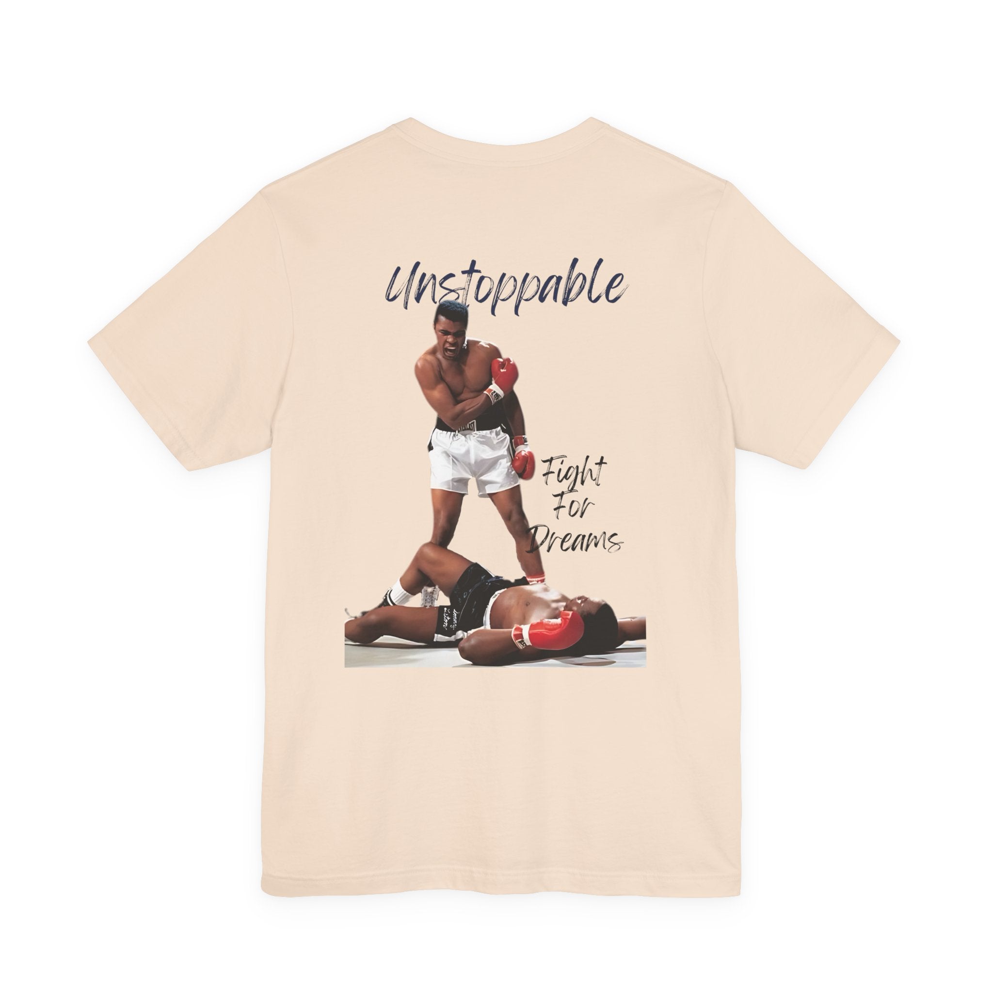 fight for dreams mohamed ali boxer Graphic Tee, Casual Summer Shirt, Marine Life T-Shirt, Gift for Sea Lovers,  high quality