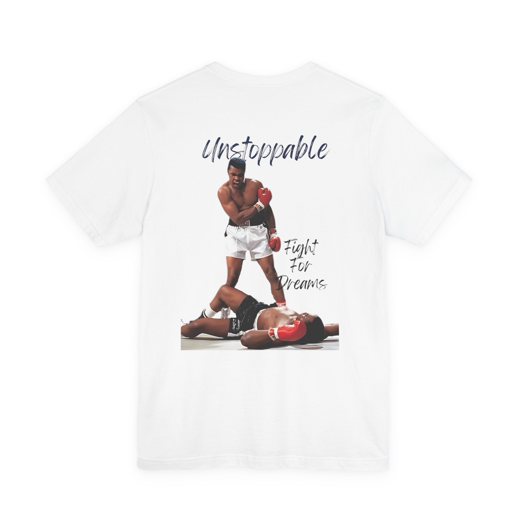fight for dreams mohamed ali boxer Graphic Tee, Casual Summer Shirt, Marine Life T-Shirt, Gift for Sea Lovers,  high quality